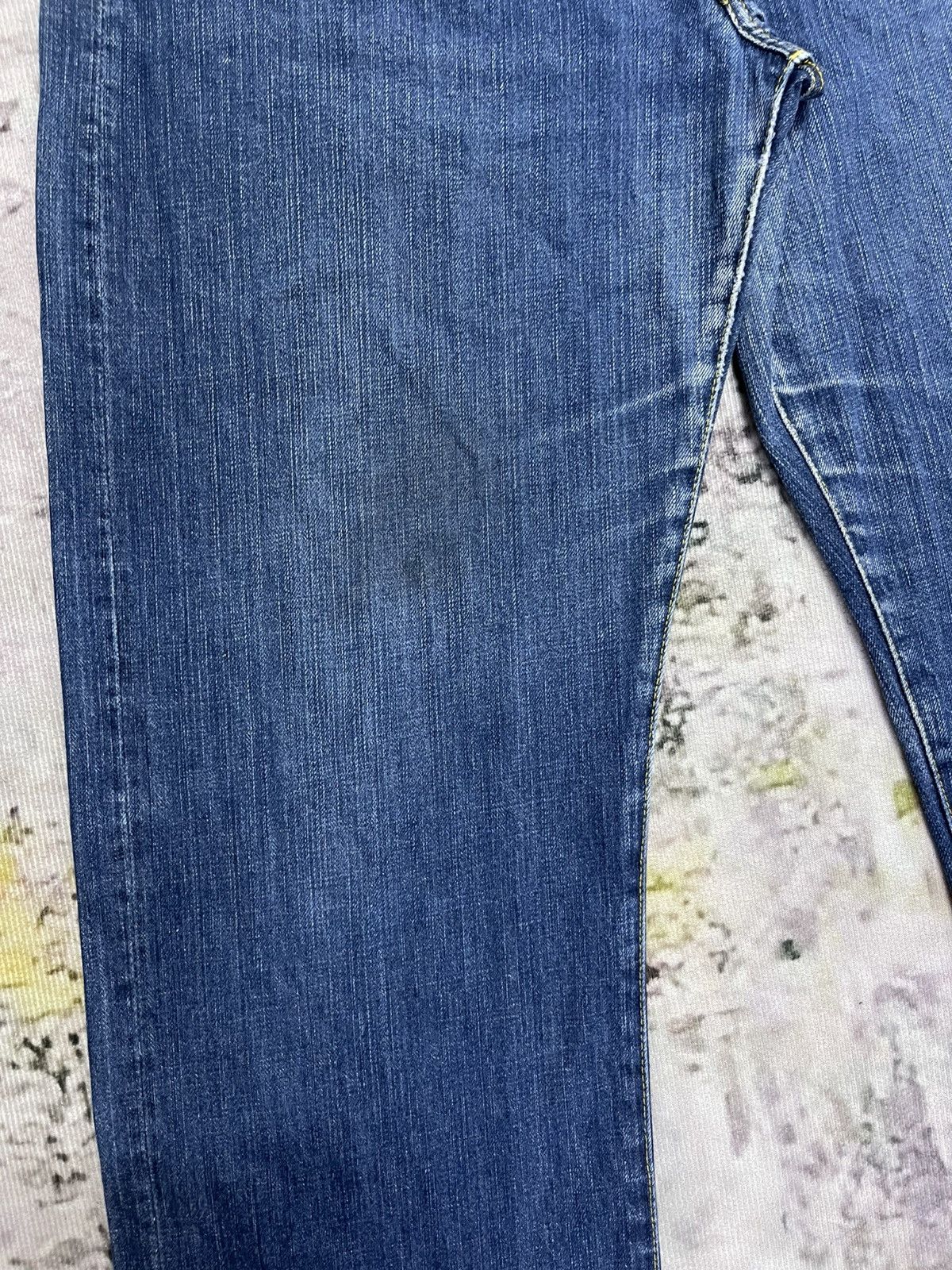 Japanese Brand Japanese Cune Embroidered Jeans Painted Size US 34 / EU 50 - 4 Thumbnail