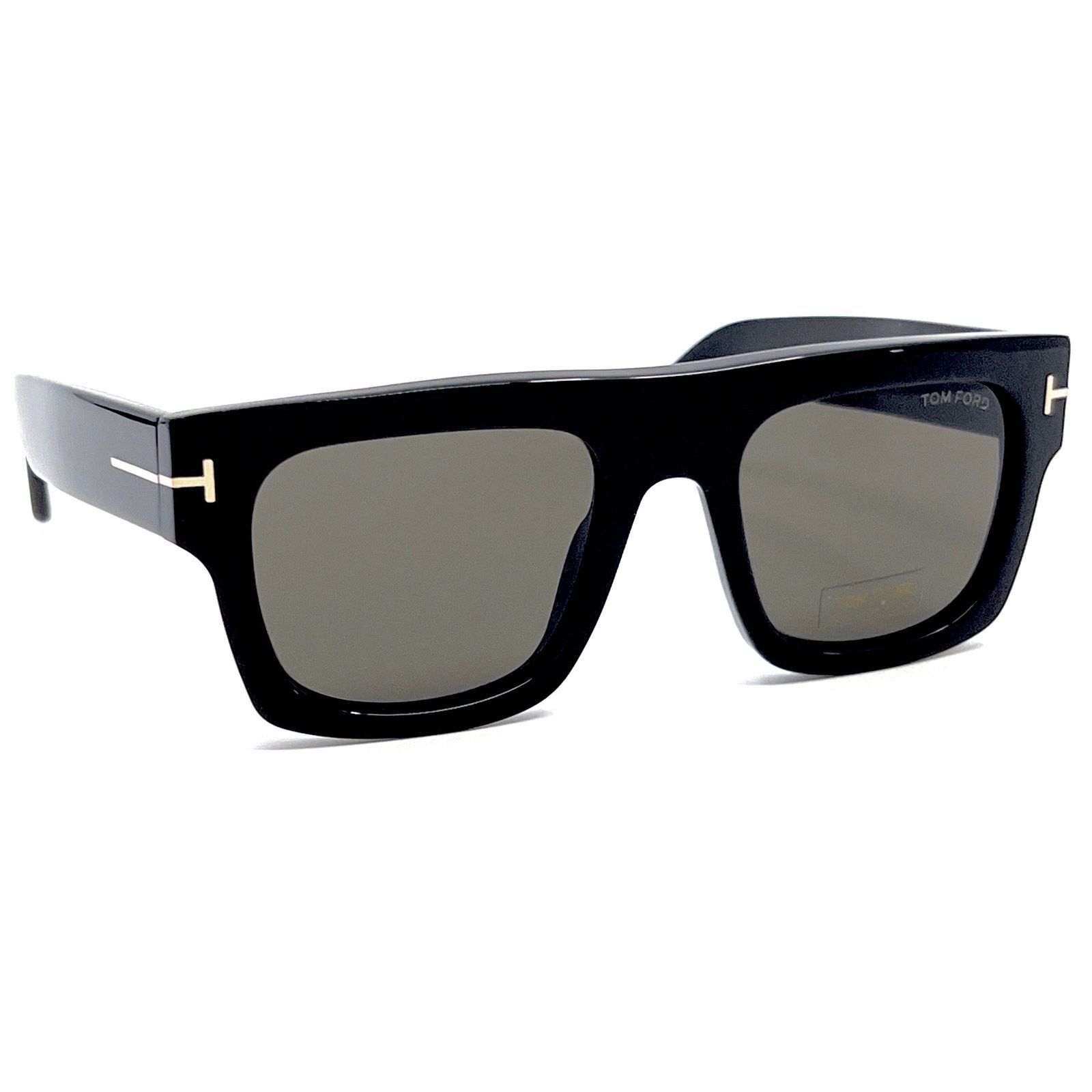 Tom Ford New,TOM FORD Fausto Sunglasses TF711 01A Authentic Size ONE SIZE - 3 Thumbnail
