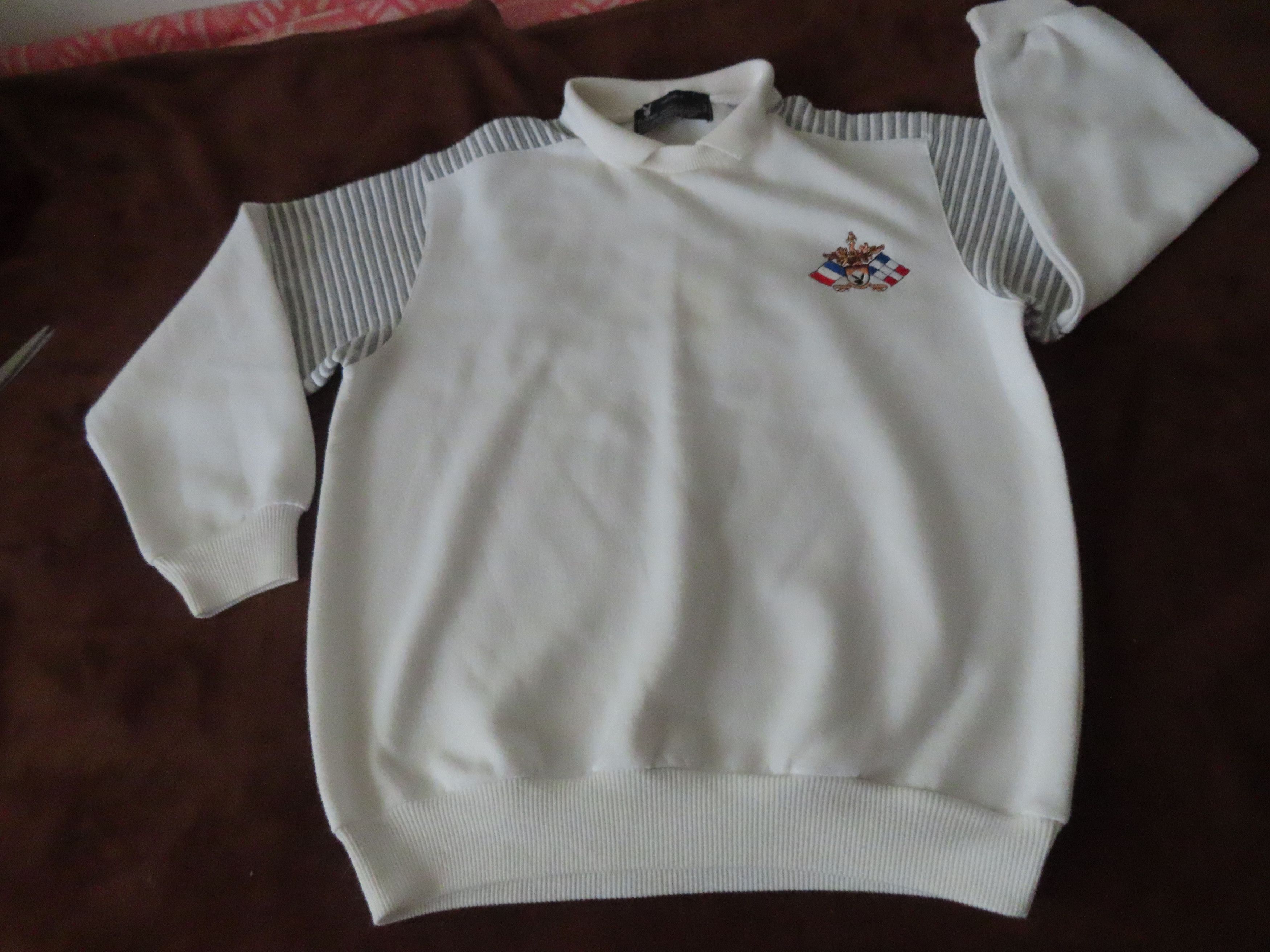 vintage rare 70s 80s playboy sweater embroidered