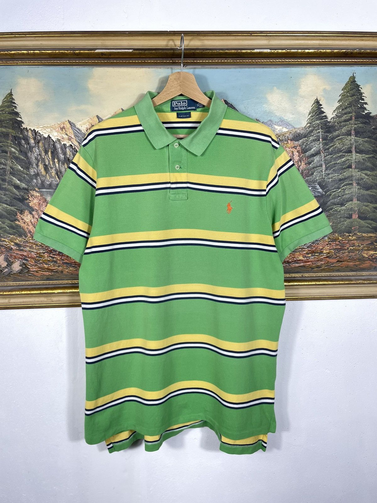 Polo Ralph Lauren Ralph Lauren Short Sleeve Polo T-shirt Tee Chief Keef Swag Size US XL / EU 56 / 4 - 1 Thumbnail