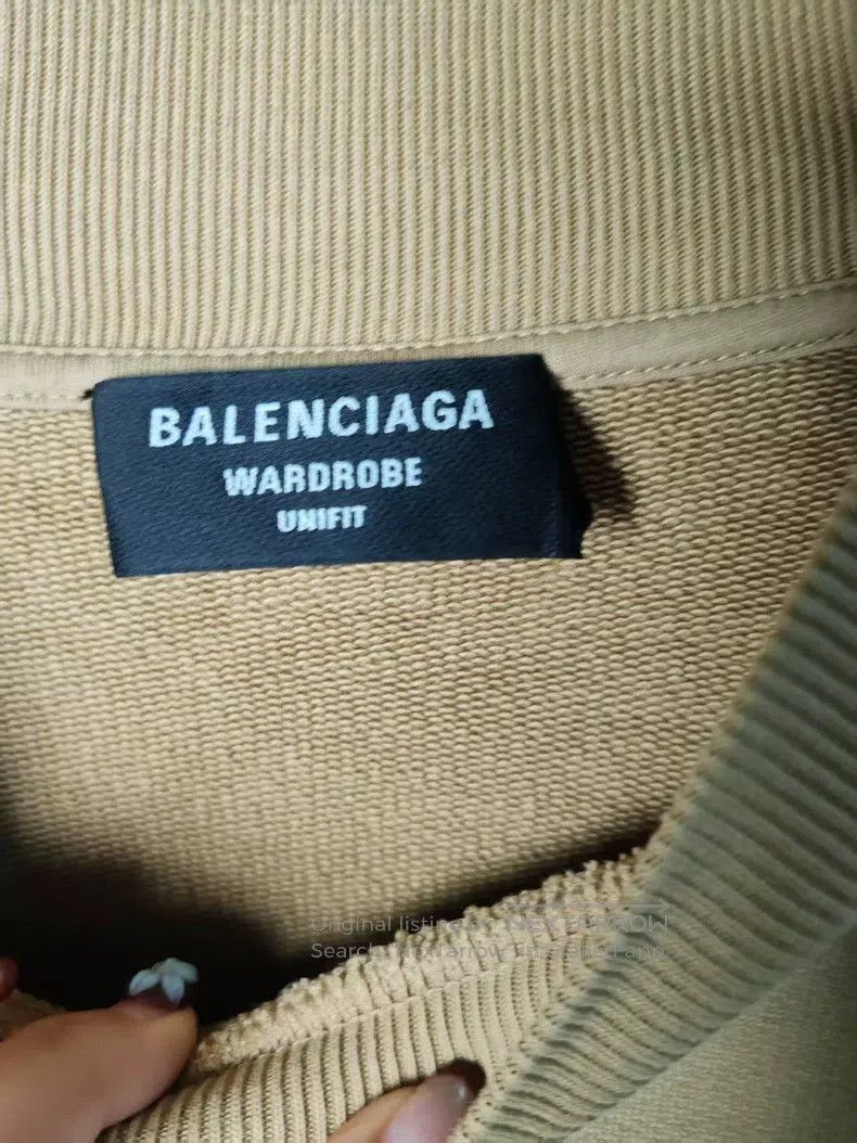 Balenciaga Balenciaga Embroidered Logo Sweatshirt Size US XS / EU 42 / 0 - 4 Thumbnail