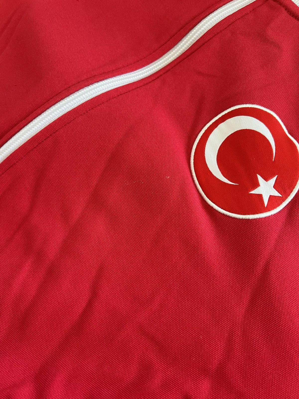 Nike TURKEY TEAM 2010/11 TRAINING NIKE SOCCER FOOTBALL ZIP JACKET Size US M / EU 48-50 / 2 - 18 Thumbnail