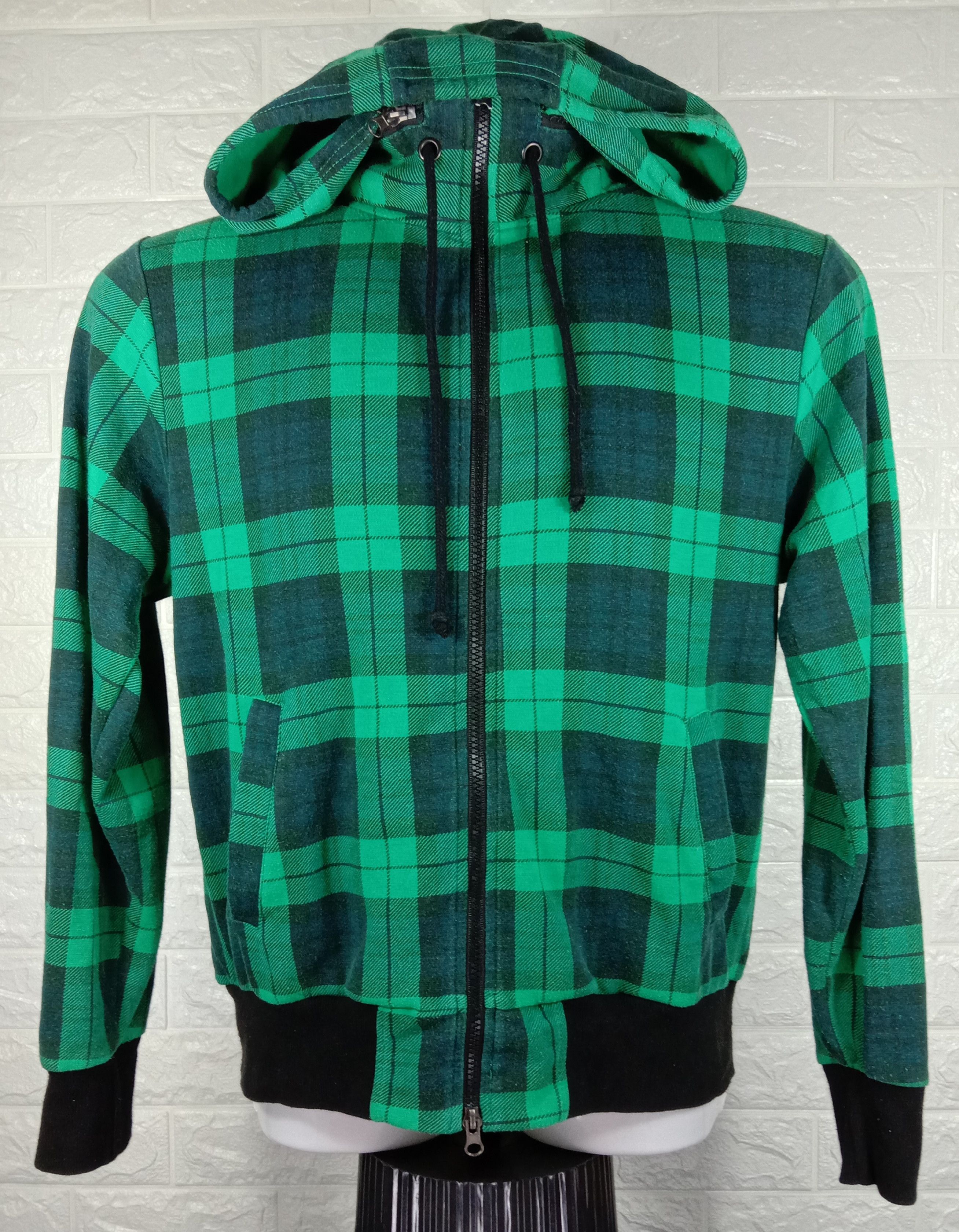 Japanese Brand Vintage Modified Unstudied Wear Hooded Zipper Jacket Size M / US 6-8 / IT 42-44 - 1 Thumbnail