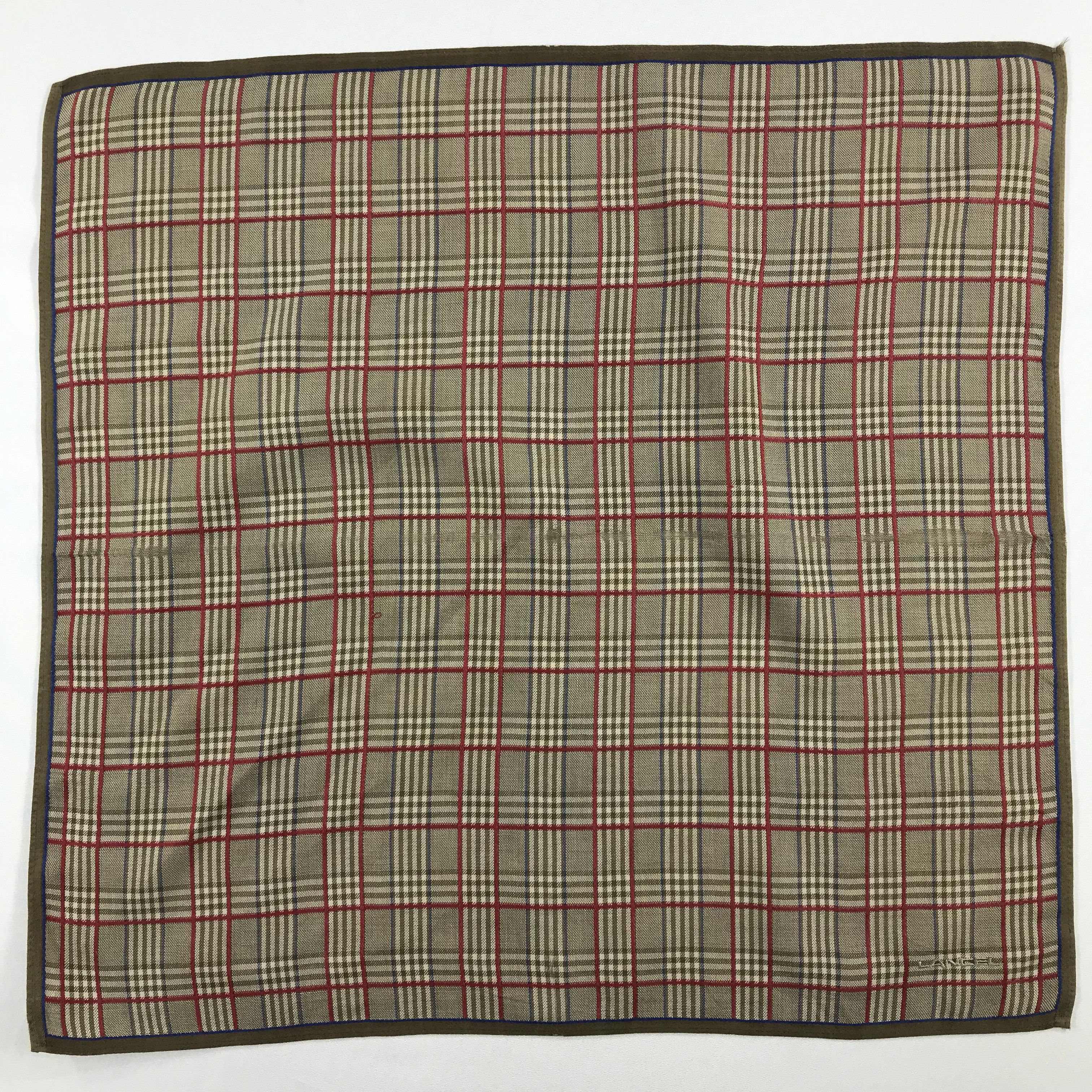 Lancel × Vintage Lancel Bandana / Handkerchief / Neckerchief - S2128 Size ONE SIZE - 1 Thumbnail