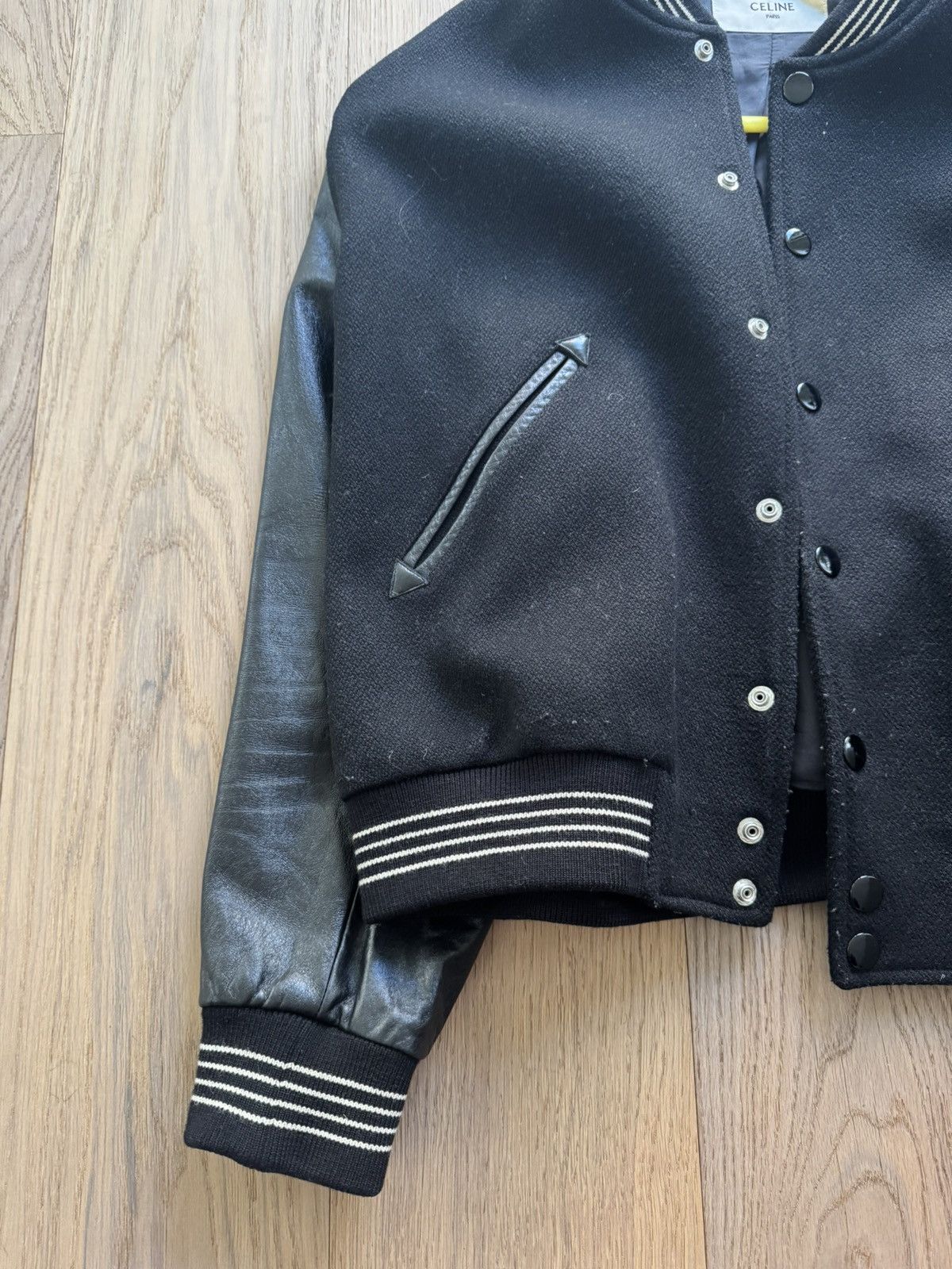 Celine Celine leather bomber Size US L / EU 52-54 / 3 - 3 Thumbnail