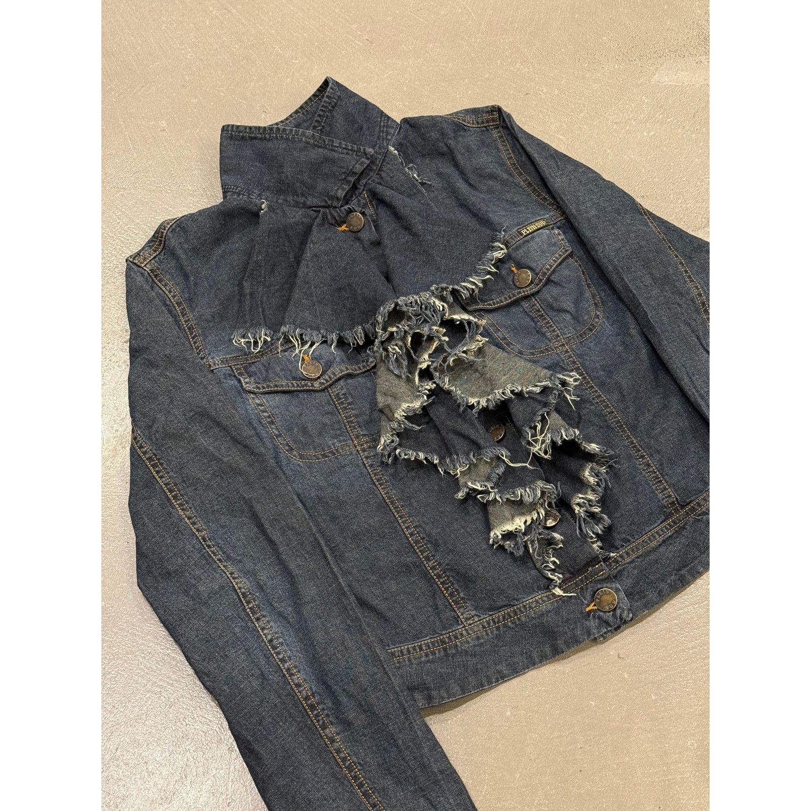 plein sud 2000s Plein Sud denim jacket Size S / US 4 / IT 40 - 5 Thumbnail