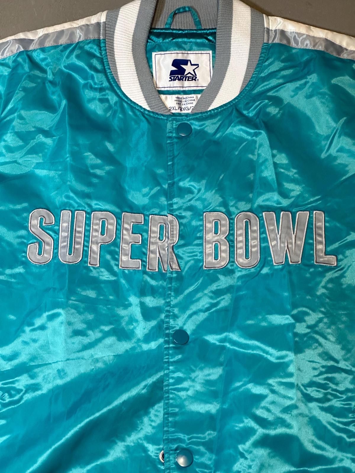 Starter Vintage Starter Super Bowl LIV Satin Sports Jacket Size ONE SIZE - 5 Thumbnail