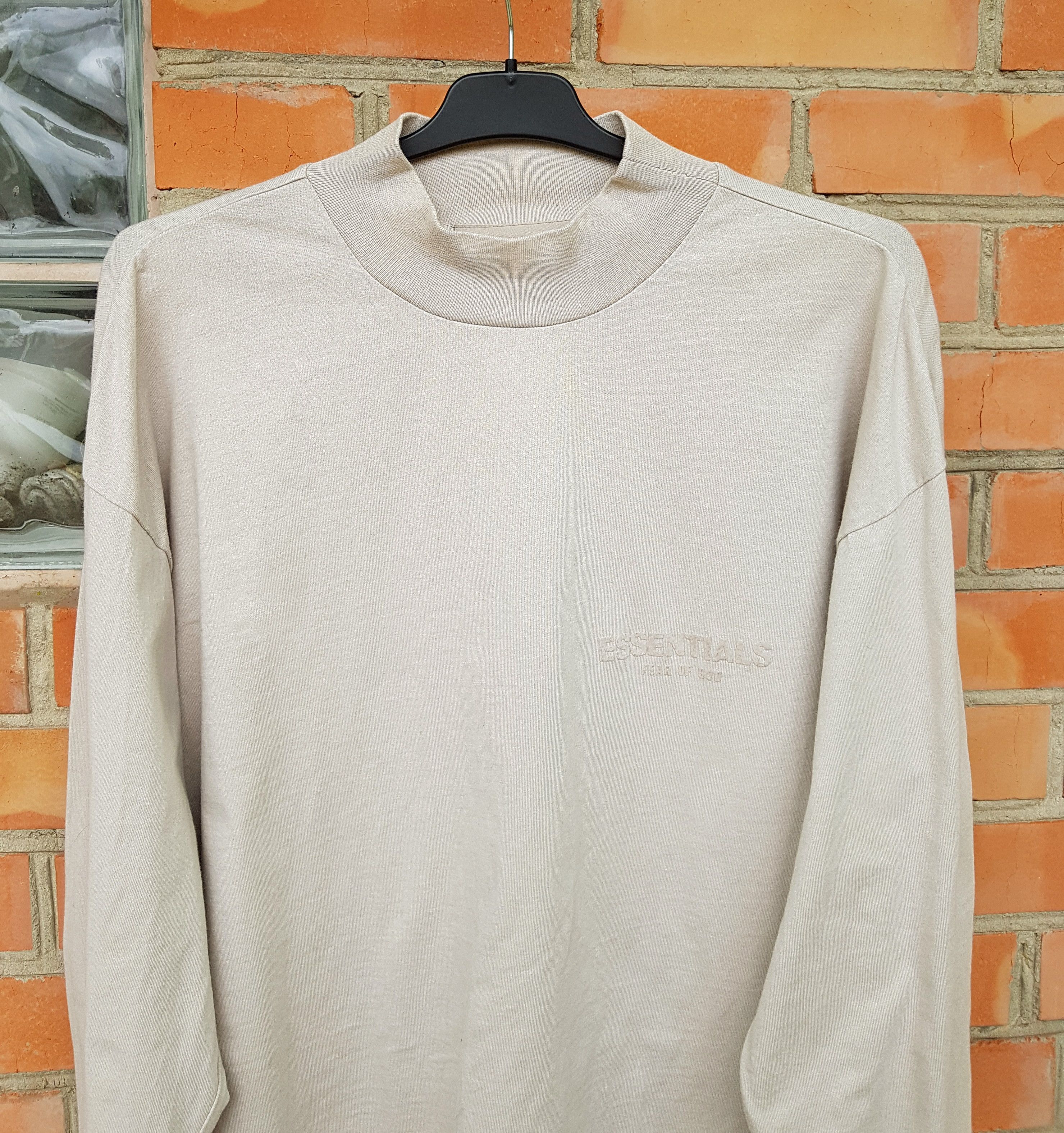 Fear of God Fear of God ESSENTIALS Oversize Mock Turtle Neck Pullover Size US S / EU 44-46 / 1 - 2 Thumbnail