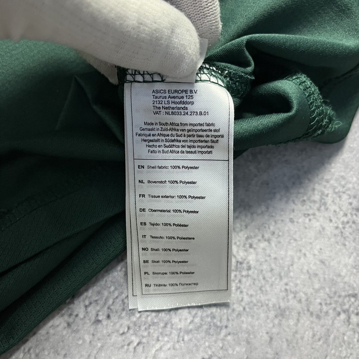 Asics Vintage Asics South Africa Springboks Home Rugby Jersey Size US XXL / EU 58 / 5 - 10 Thumbnail