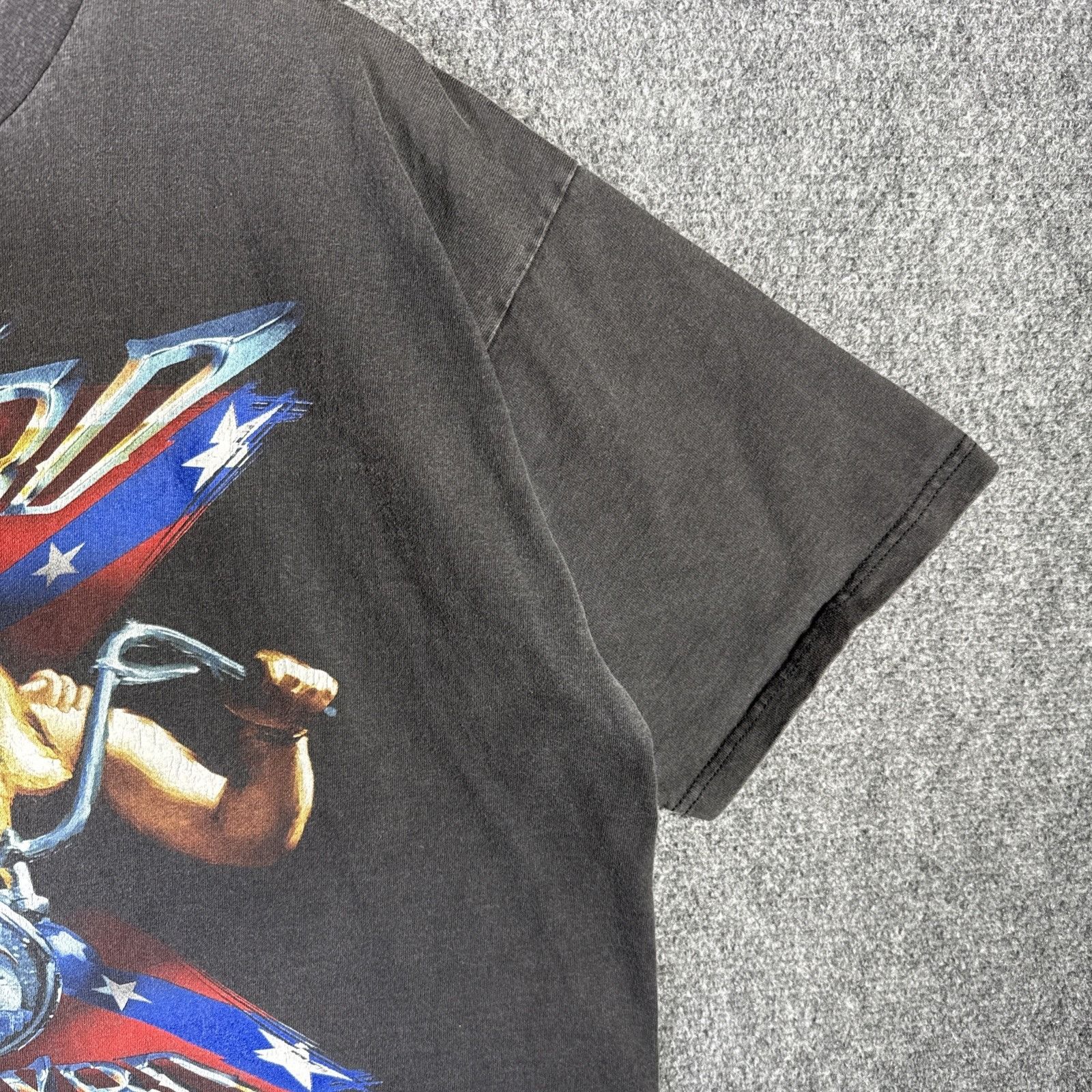 Band Tees Vintage Lynyrd Skynyrd Shirt XL Black 90s Biker Rides Size US XL / EU 56 / 4 - 4 Thumbnail