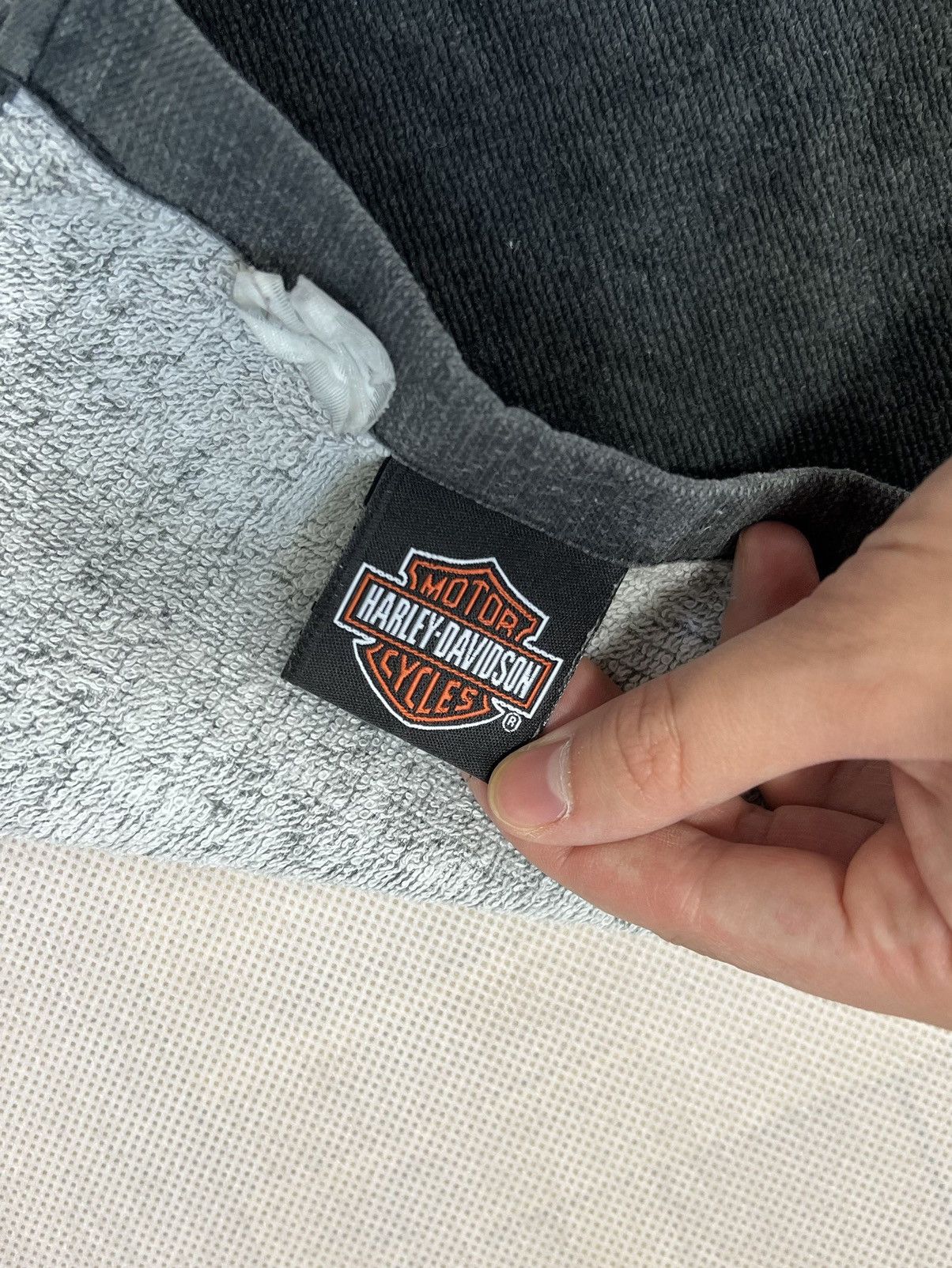 Harley Davidson × Vintage Harley Davidson Motorcycles Blanket / Towel vintage Size ONE SIZE - 4 Thumbnail