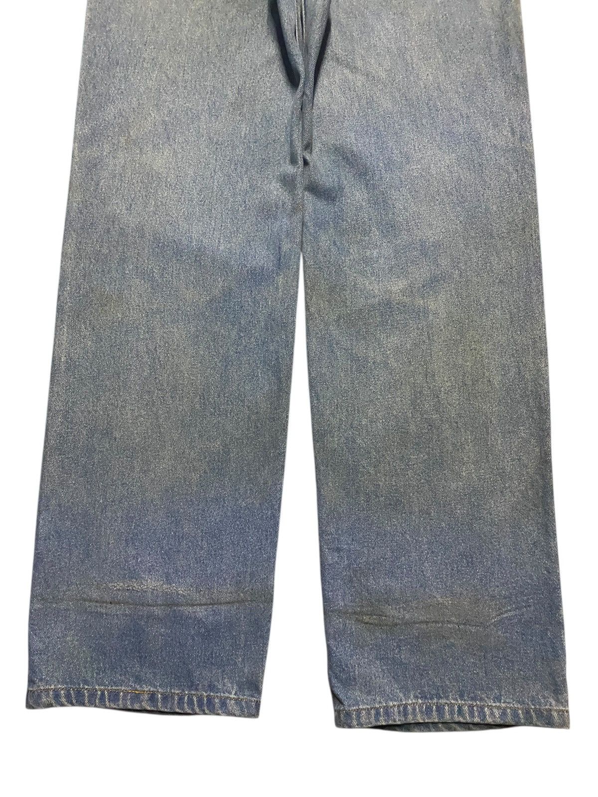 Japanese Brand Vtg Japanese Brand Grunge Mud Wash Distressed Loose Jeans Size US 32 / EU 48 - 6 Thumbnail