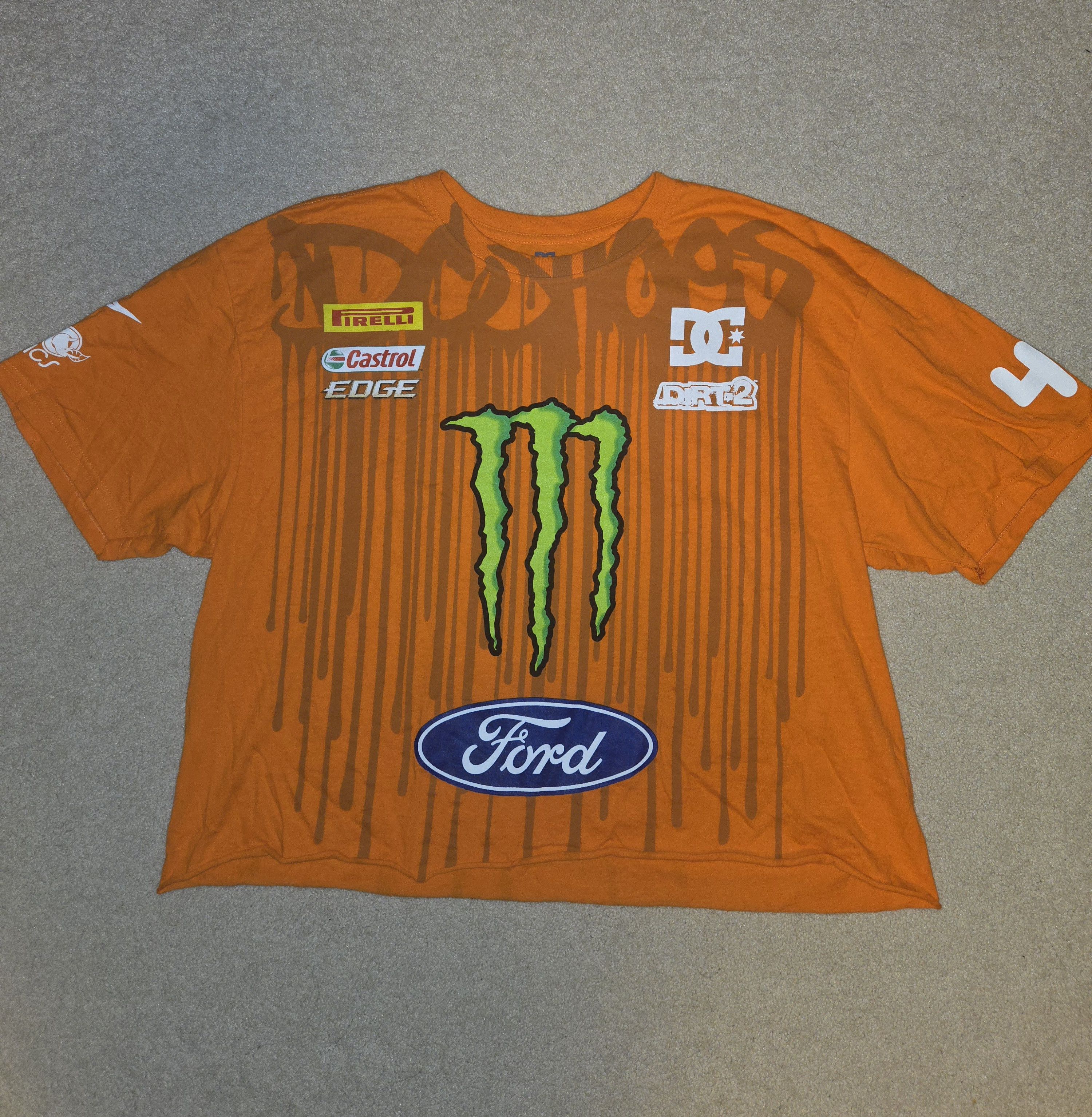 DC Cropped Ken Block T shirt Size US XL / EU 56 / 4 - 1 Thumbnail