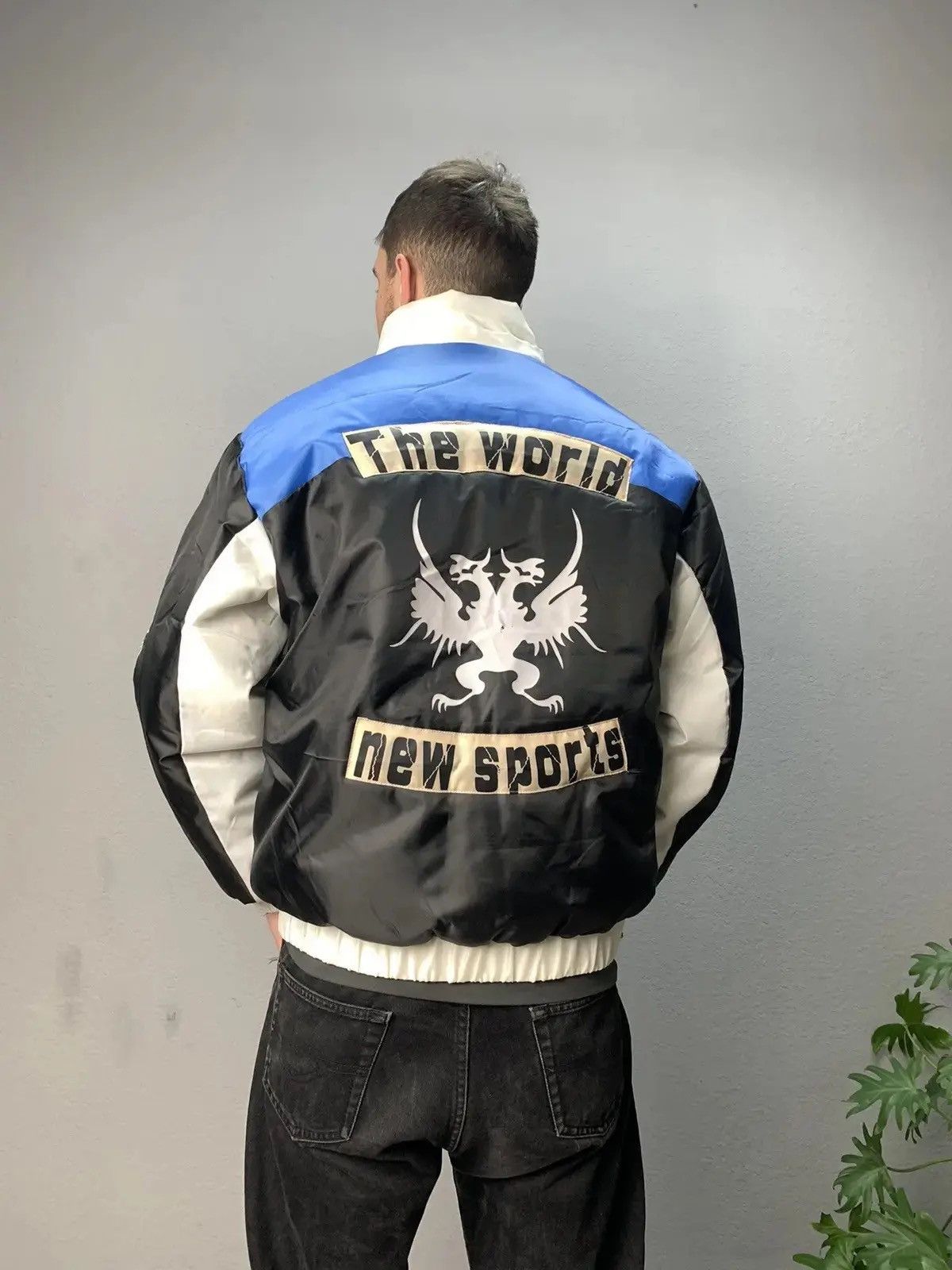 Vintage Racing bomber jacket Size US M / EU 48-50 / 2 - 2 Thumbnail