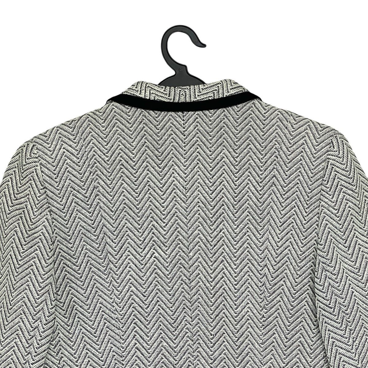 Dior Archive Vintage 90s Christian Dior Herringbone Wool Blazer Size M / US 6-8 / IT 42-44 - 17 Thumbnail