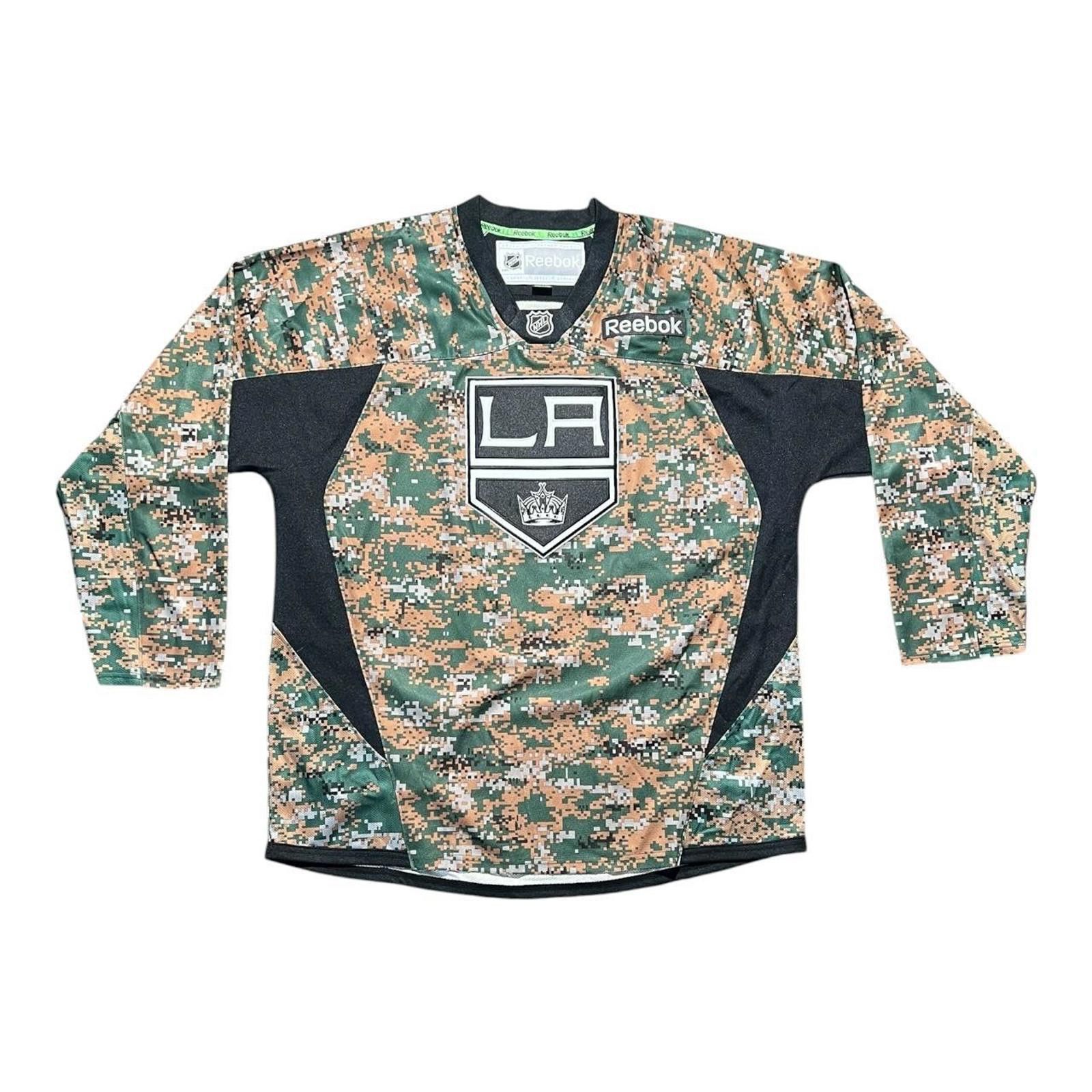 Reebok Los Angeles Kings Reebok NHL Digital Camo Camouflage Jersey Size US XL / EU 56 / 4 - 1 Thumbnail