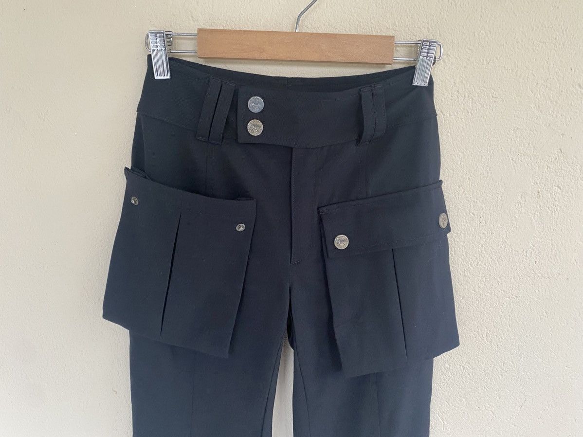 Moschino Moschino Flap Pockets Cargo Pant Size 23" - 3 Thumbnail