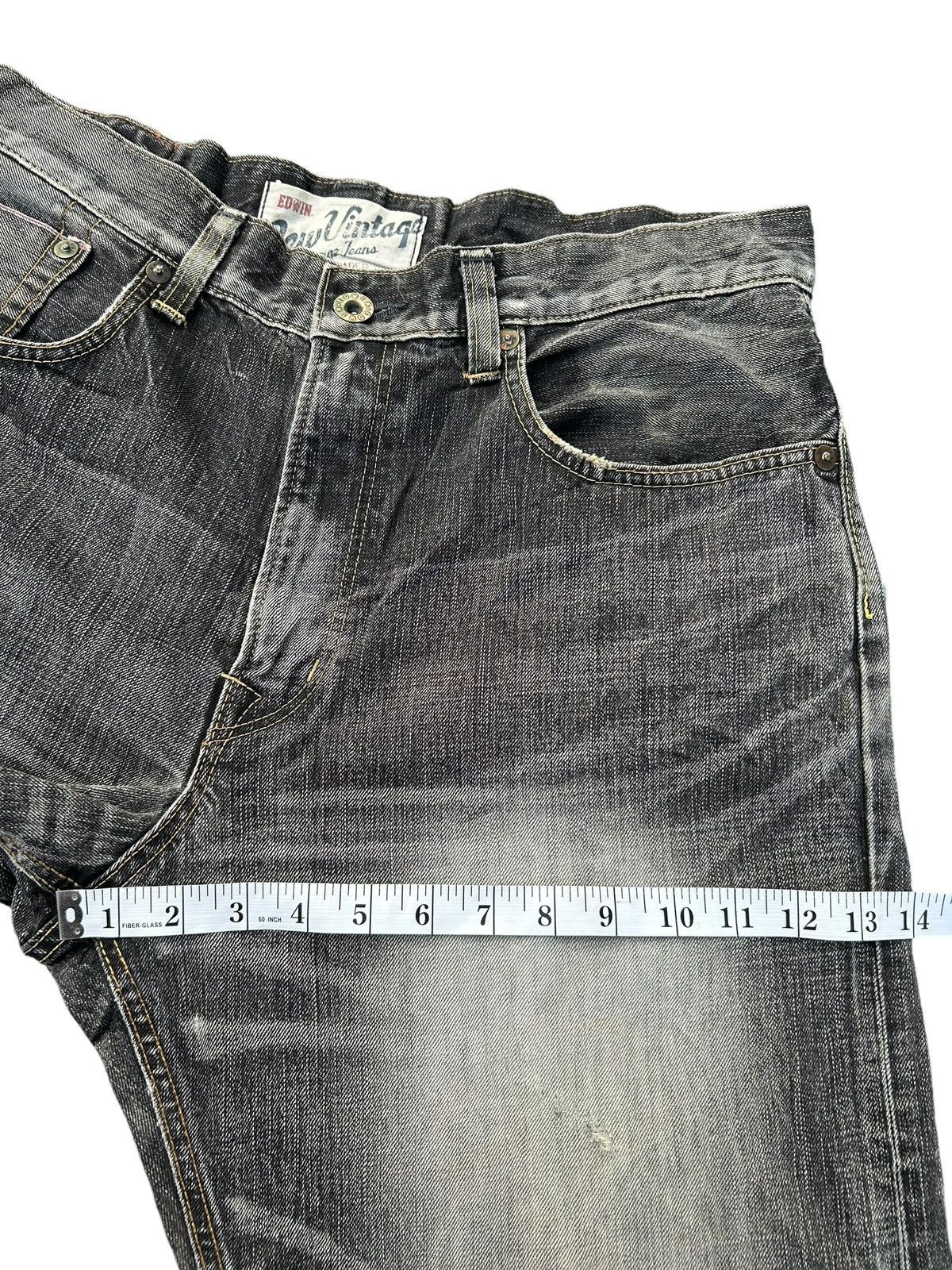Kapital Thrashed Vintage Edwin 505V Selvedge Denim Jeans Size US 36 / EU 52 - 20 Thumbnail
