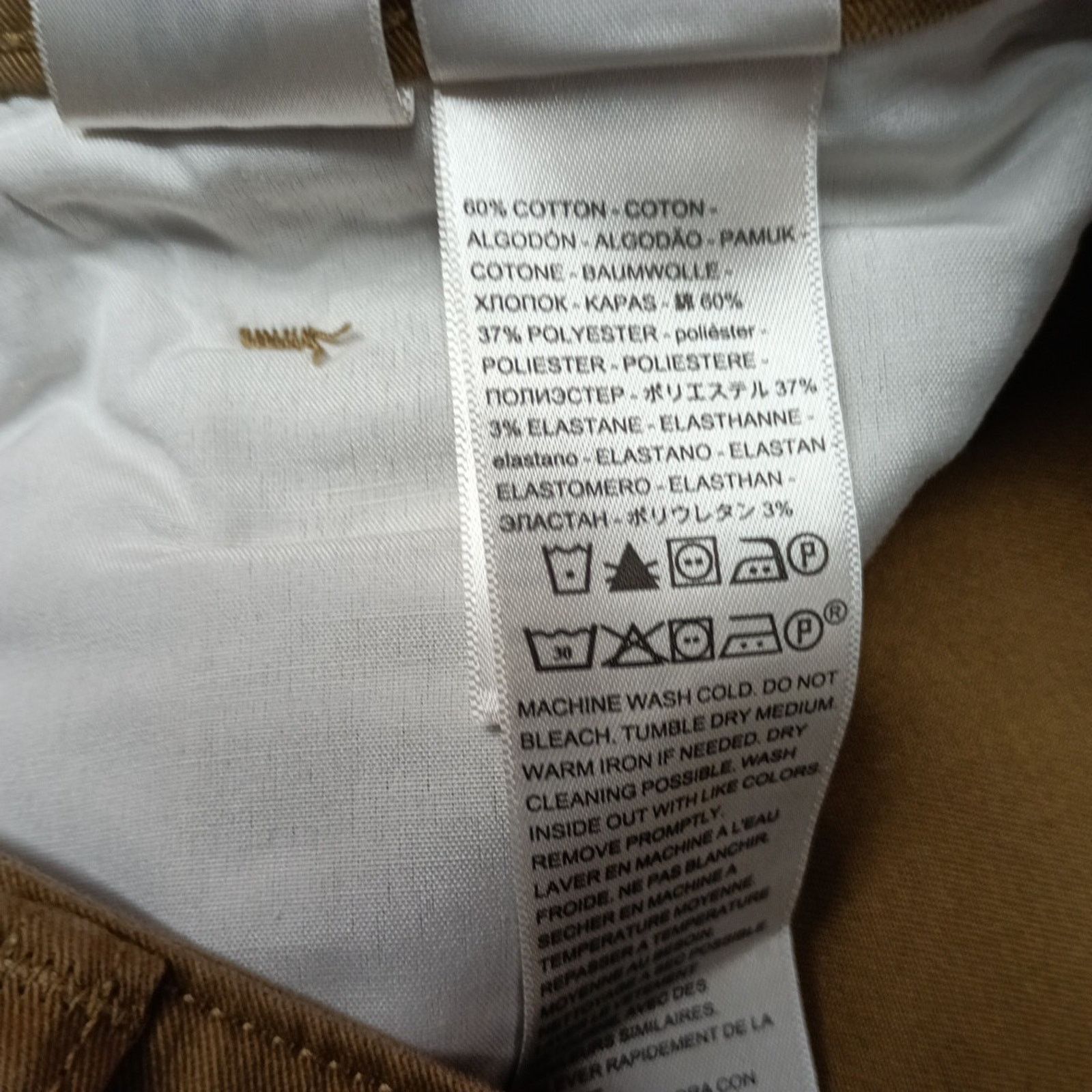 Dockers Dockers Pants Men's 34x29 Brown Straight Fit Jean Cut Size US 34 / EU 50 - 6 Thumbnail