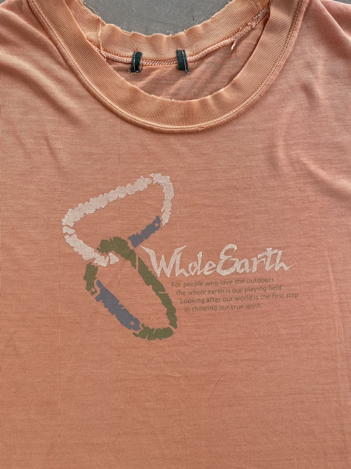 Vintage VINTAGE WHOLE EARTH WELL FADED OUTDOOR TEE Size US M / EU 48-50 / 2 - 2 Thumbnail