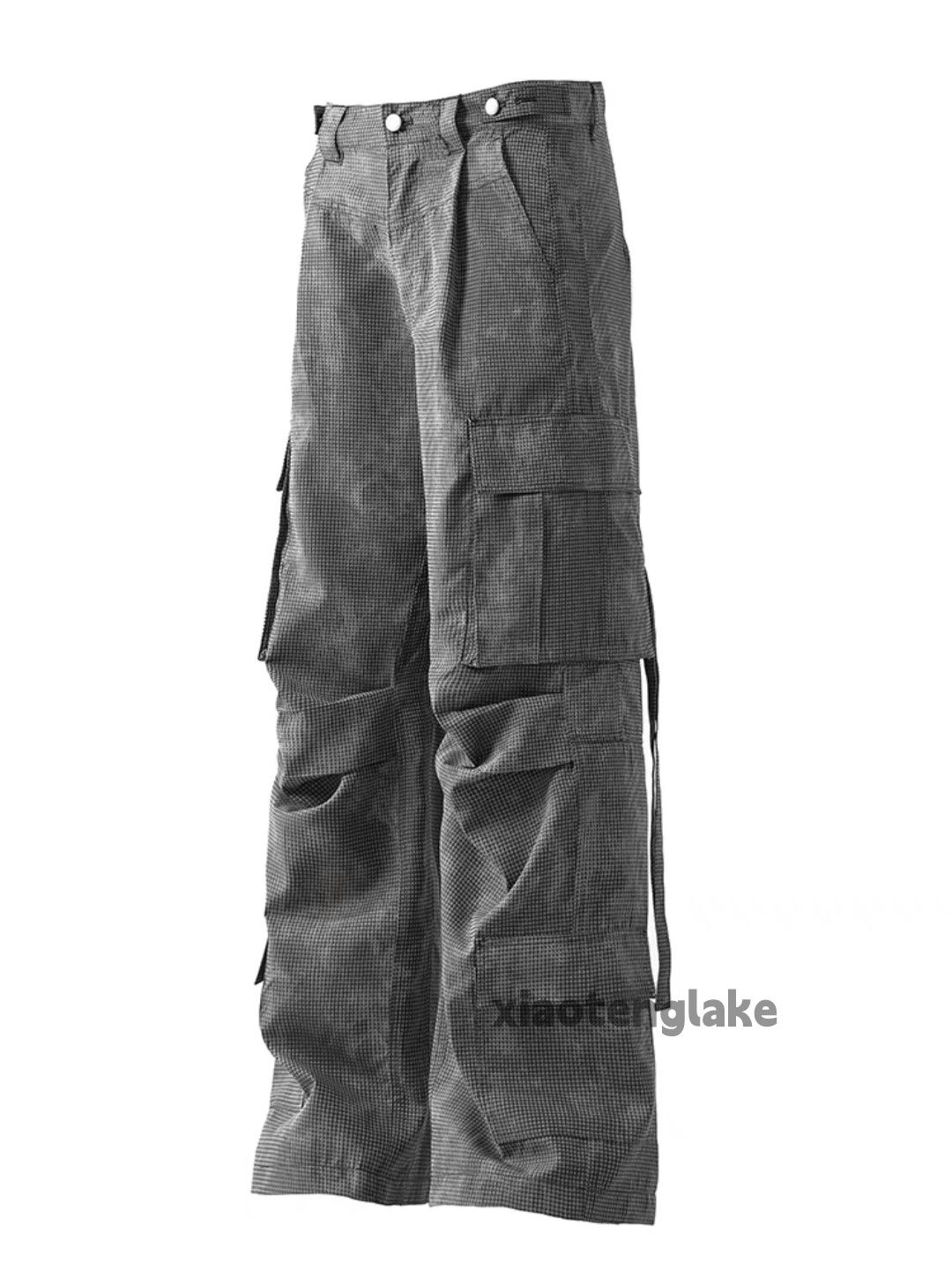 utility military loose baggy pleated outdoor cargo pants Bottoms