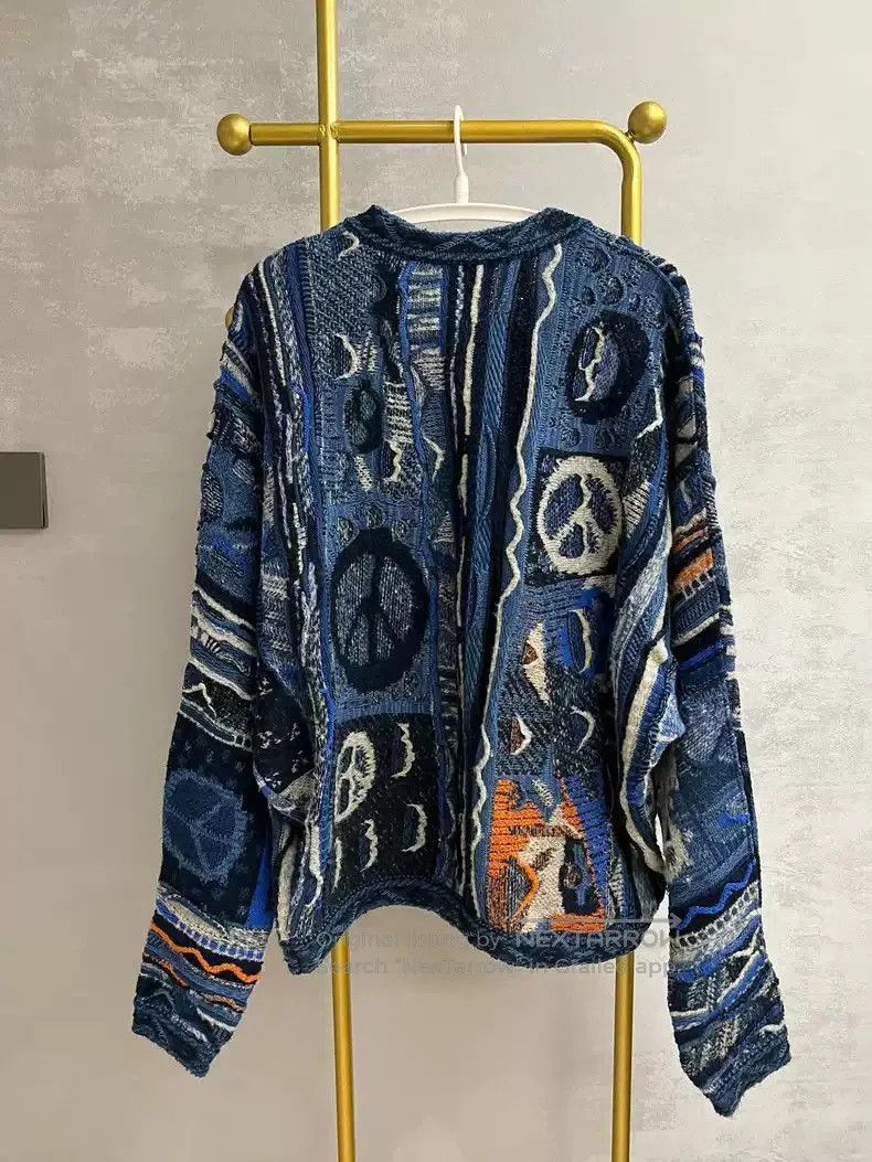 Kapital kapital World peace sweater. Size US L / EU 52-54 / 3 - 2 Thumbnail
