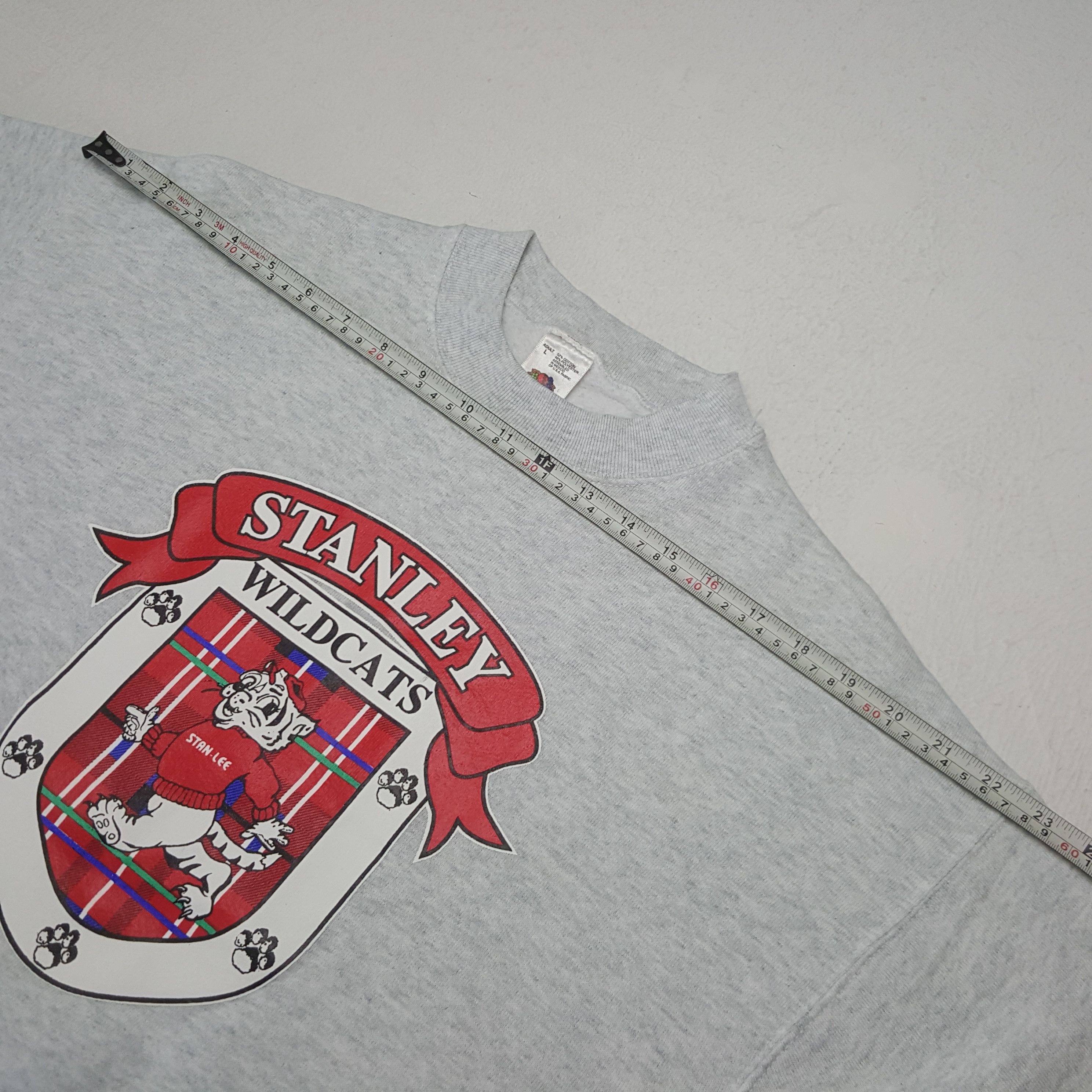 Fruit Of The Loom × Vintage Vintage Stanley Wildcats Sweatshirt Size US M / EU 48-50 / 2 - 6 Thumbnail
