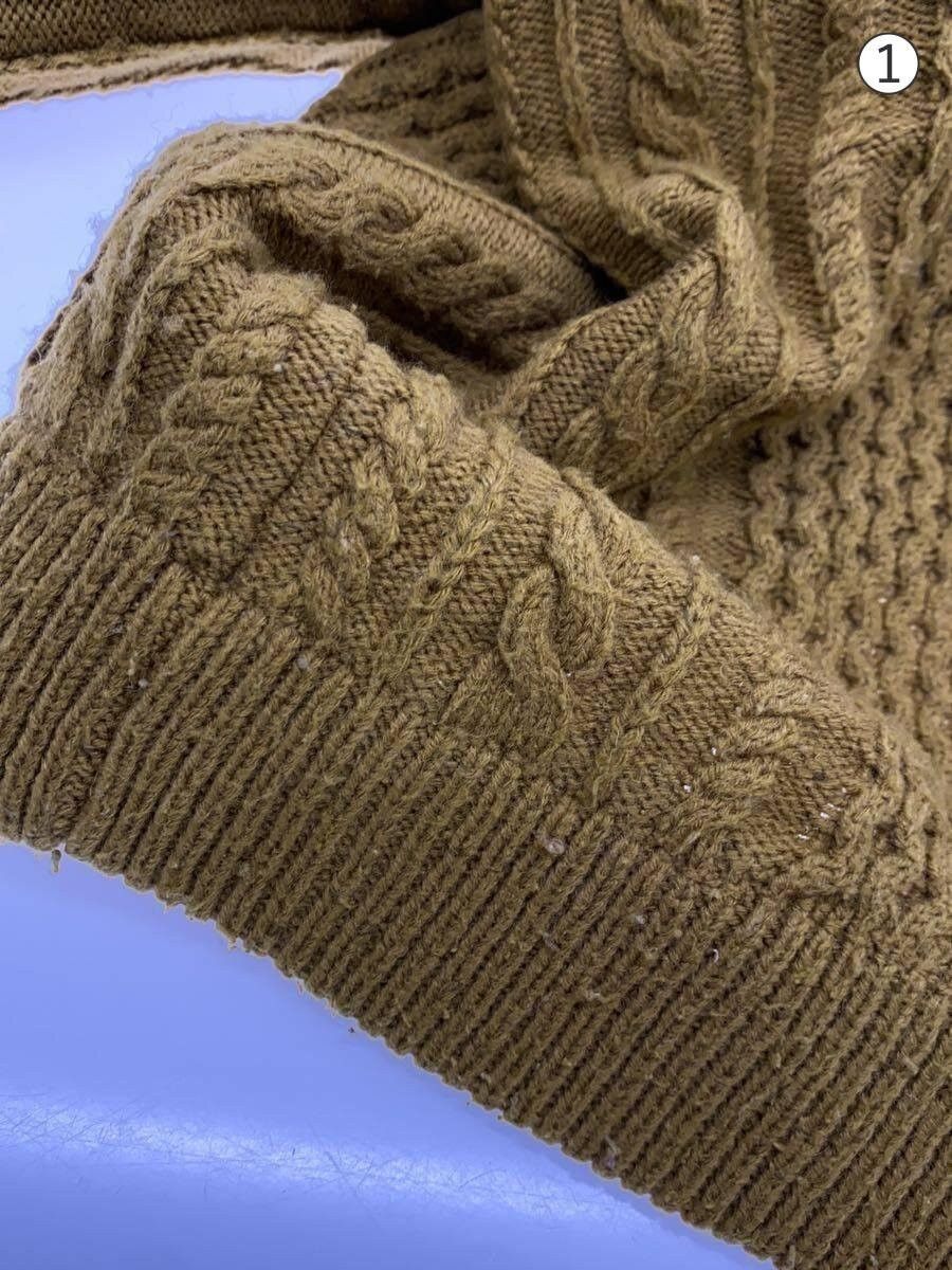 Undercover Cable Knit Military Patch Wool Knit Sweater Size US M / EU 48-50 / 2 - 4 Thumbnail