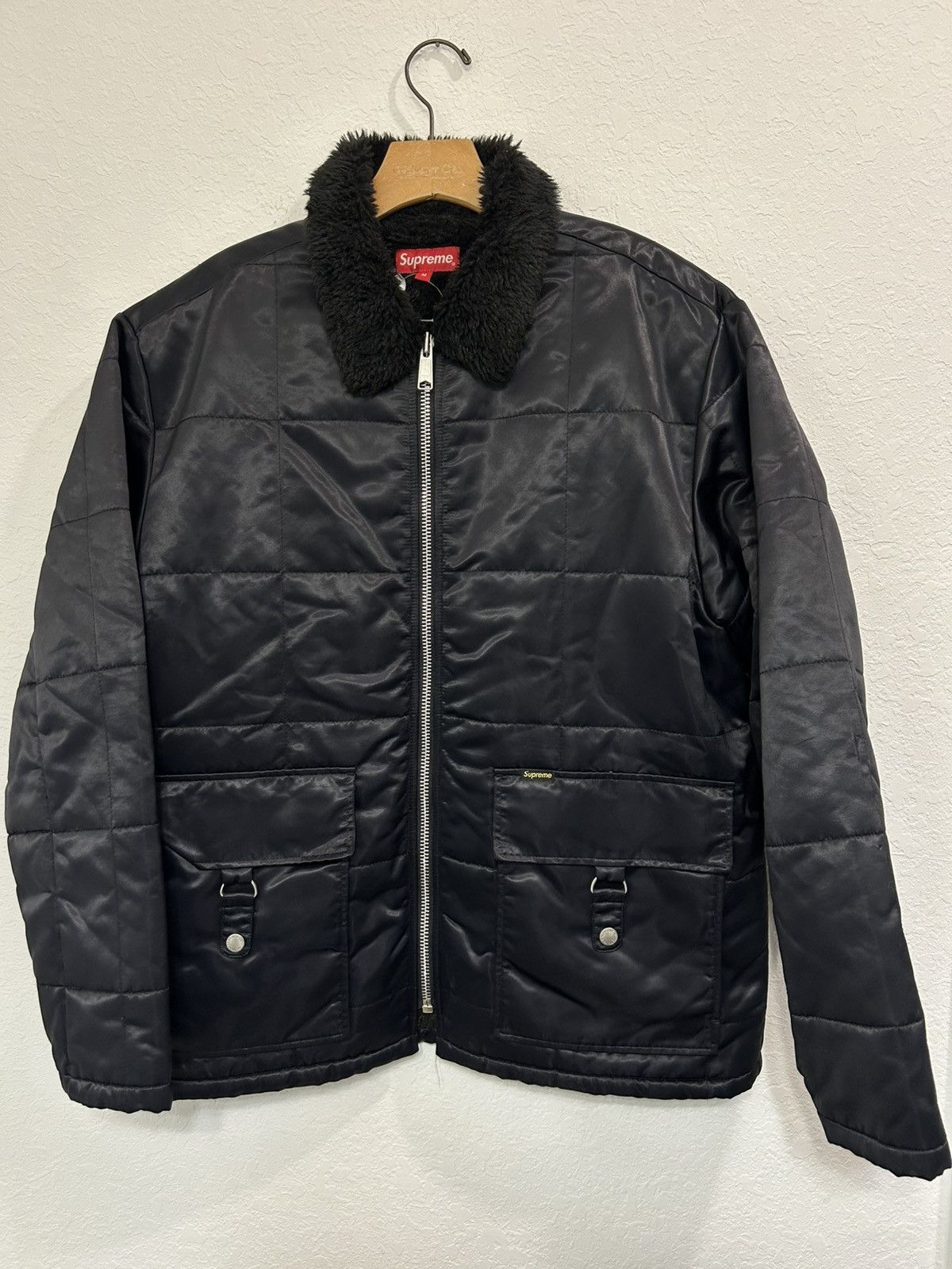 Supreme 2020 Supreme quilted cordura lined jacket Size US M / EU 48-50 / 2 - 1 Thumbnail