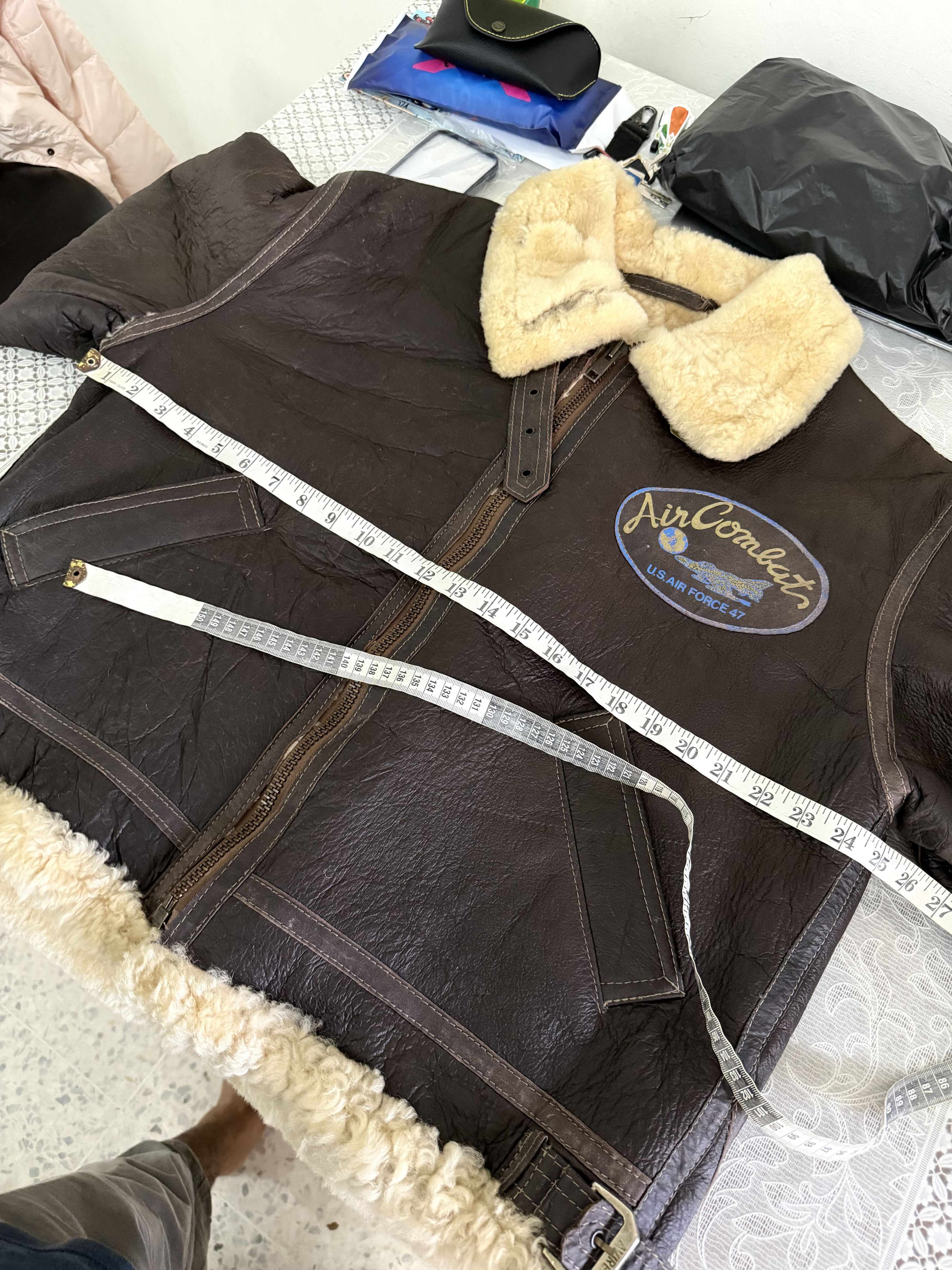 Avirex Vtg Avirex Type B-12 US Air Force 47 Air Combat Jacket Size US M / EU 48-50 / 2 - 21 Thumbnail