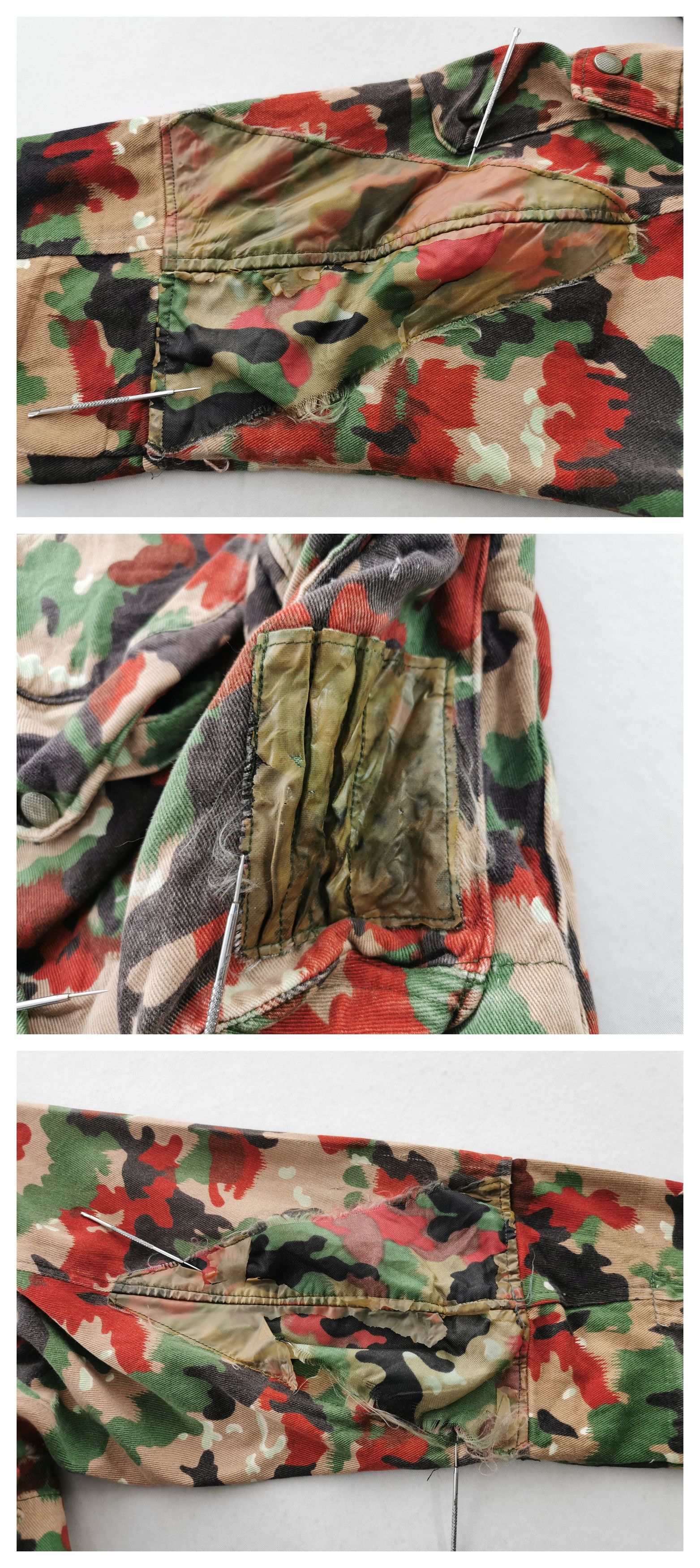 Vintage Vintage 70s Swiss M70 TAZ 83 Alpenflage Camo Jacket Size US M / EU 48-50 / 2 - 10 Thumbnail