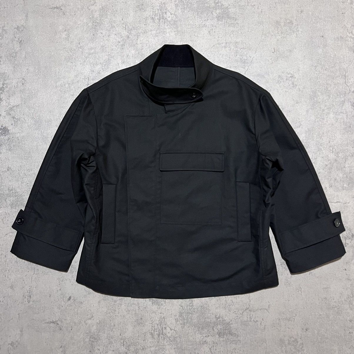 Japanese Brand Helvetica Boxy Jacket AF Agger Lemaire Our Legacy Style Size US XXL / EU 58 / 5 - 2 Thumbnail