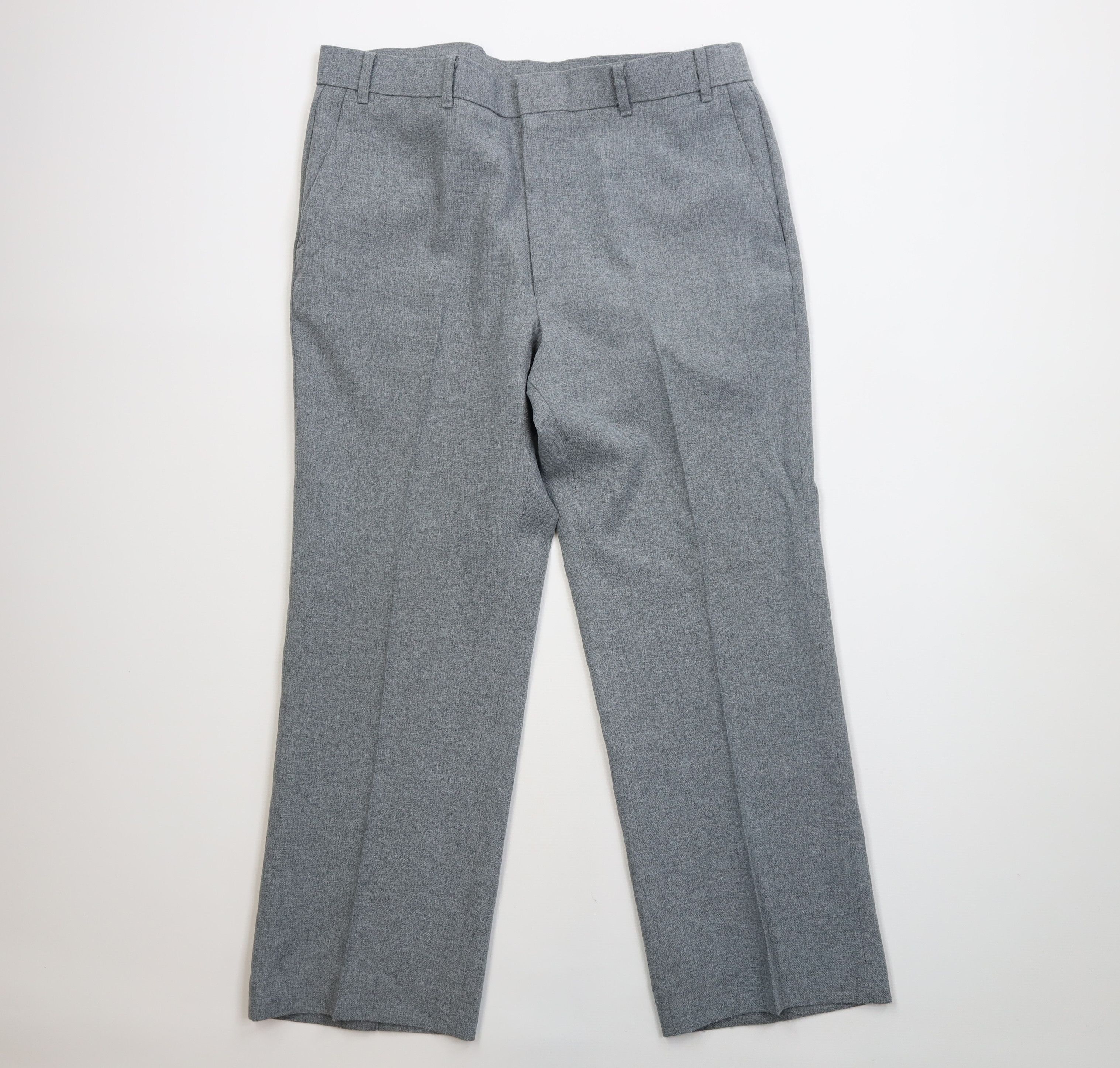 Levi's Vintage 70s Levis Wide Leg Chino Pants Trousers Gray USA Size US 36 / EU 52 - 1 Thumbnail