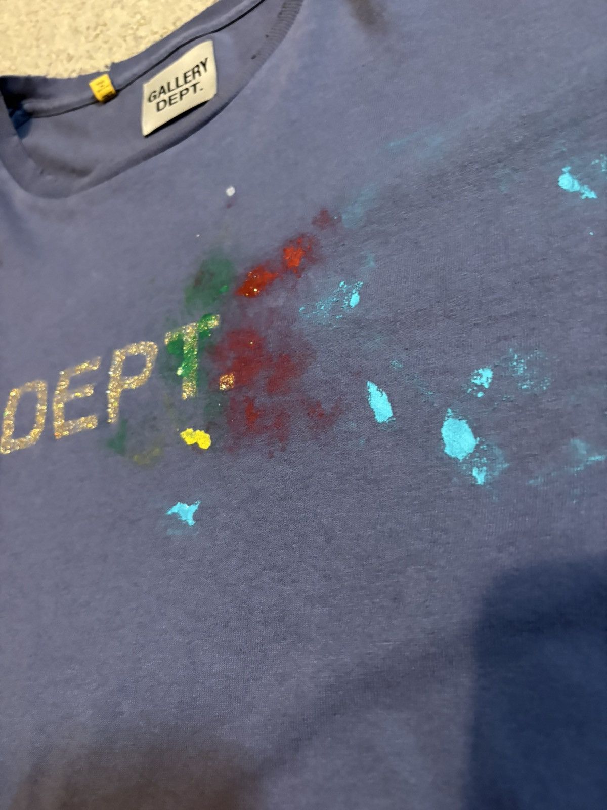 Gallery Dept. Gallery Dept. Paint Splatter Dept logo tee Size US XXL / EU 58 / 5 - 3 Thumbnail