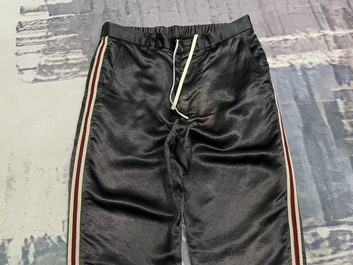 Gucci GUCCI SILK SIDE STRIPES FADED PANTS RARE Size US 29 - 4 Thumbnail