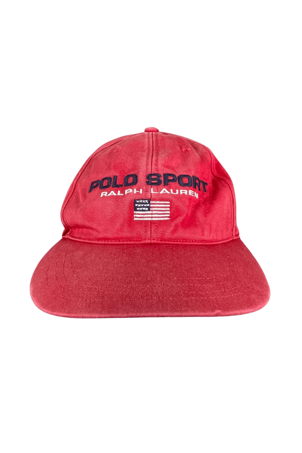 Polo Ralph Lauren 1996 Polo Sport US-Flag Chino Cap | OG Taiwan Production Size ONE SIZE - 8 Thumbnail