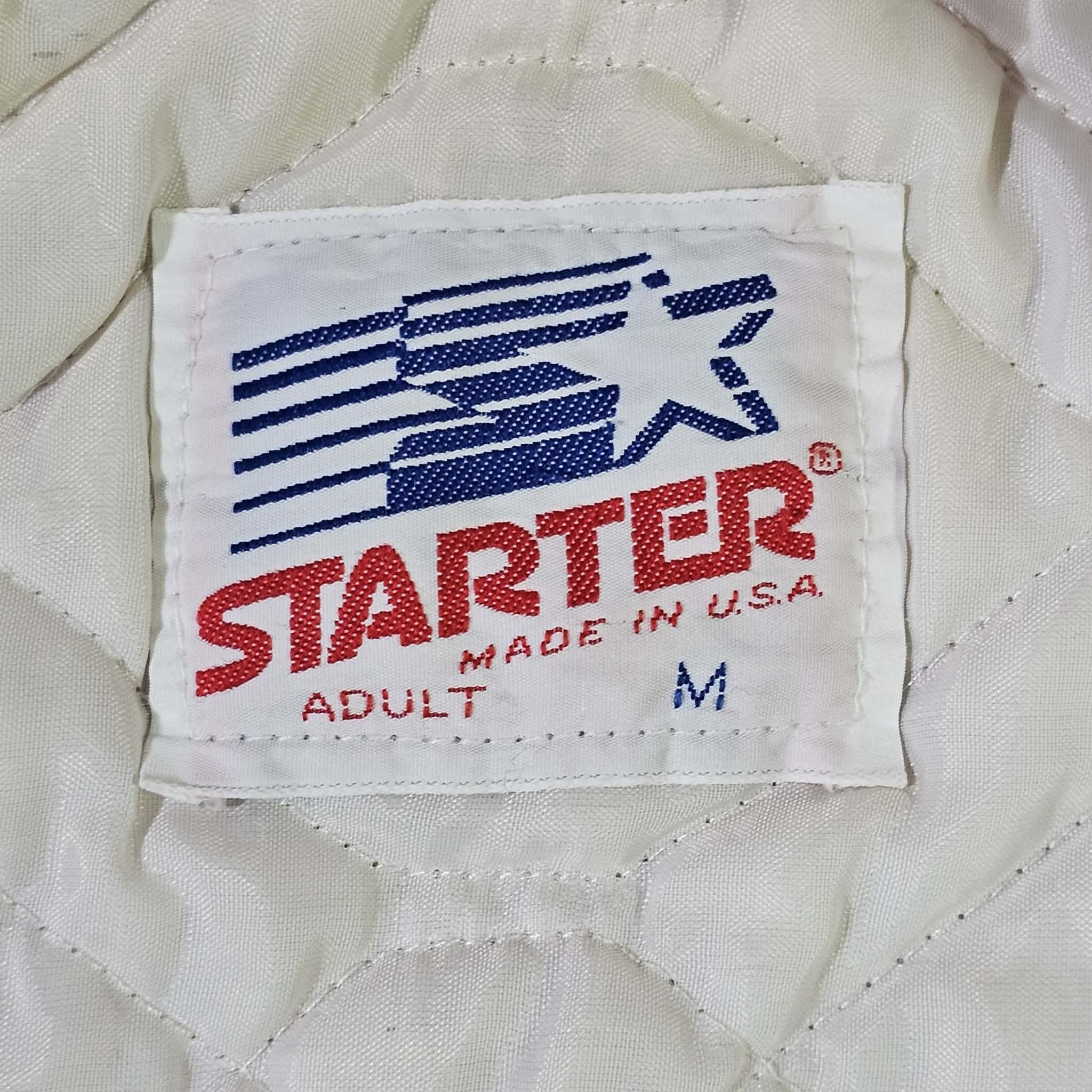 Starter Oklahoma Sooners Vintage 80s Satin Bomber Jacket Coat Size US M / EU 48-50 / 2 - 6 Thumbnail
