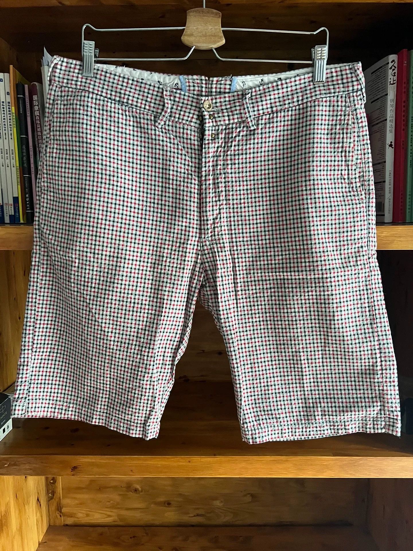45rpm 45r Limited Wooden Button Casual Shorts Size US 36 / EU 52 - 1 Thumbnail