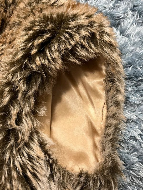 Vintage Fur vest y2k swag Size M / US 6-8 / IT 42-44 - 4 Thumbnail
