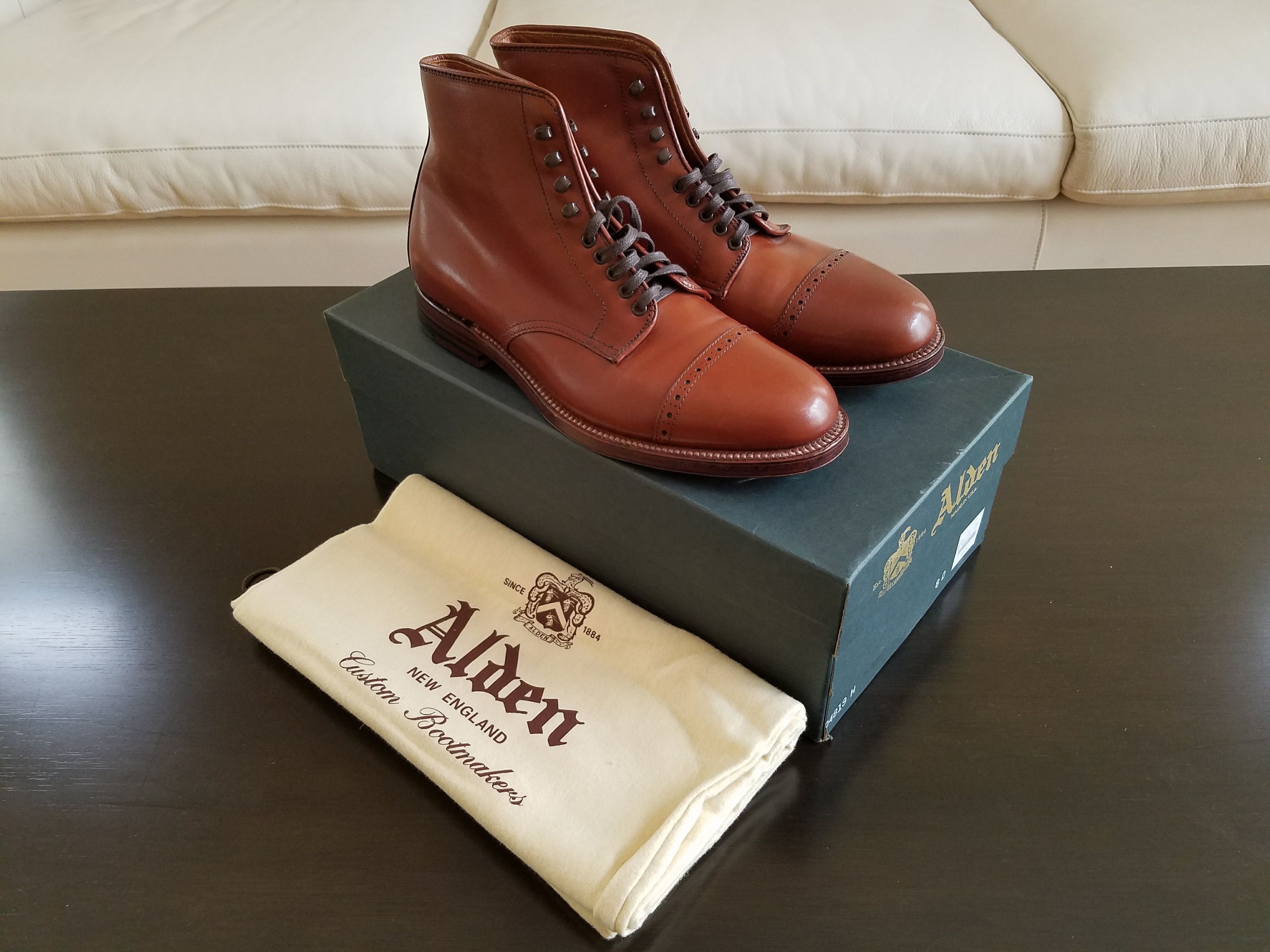 Alden for Straight Tip Boot