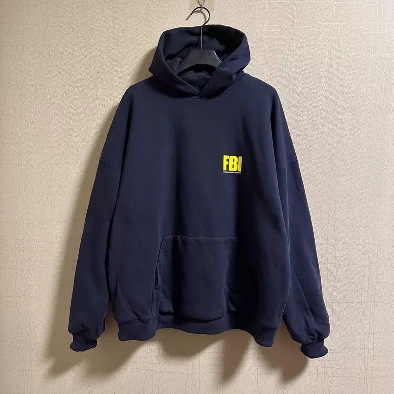 Balenciaga Balenciaga Double-Sided Hoodie with Tiger Print-2506 Size US M / EU 48-50 / 2 - 2 Thumbnail