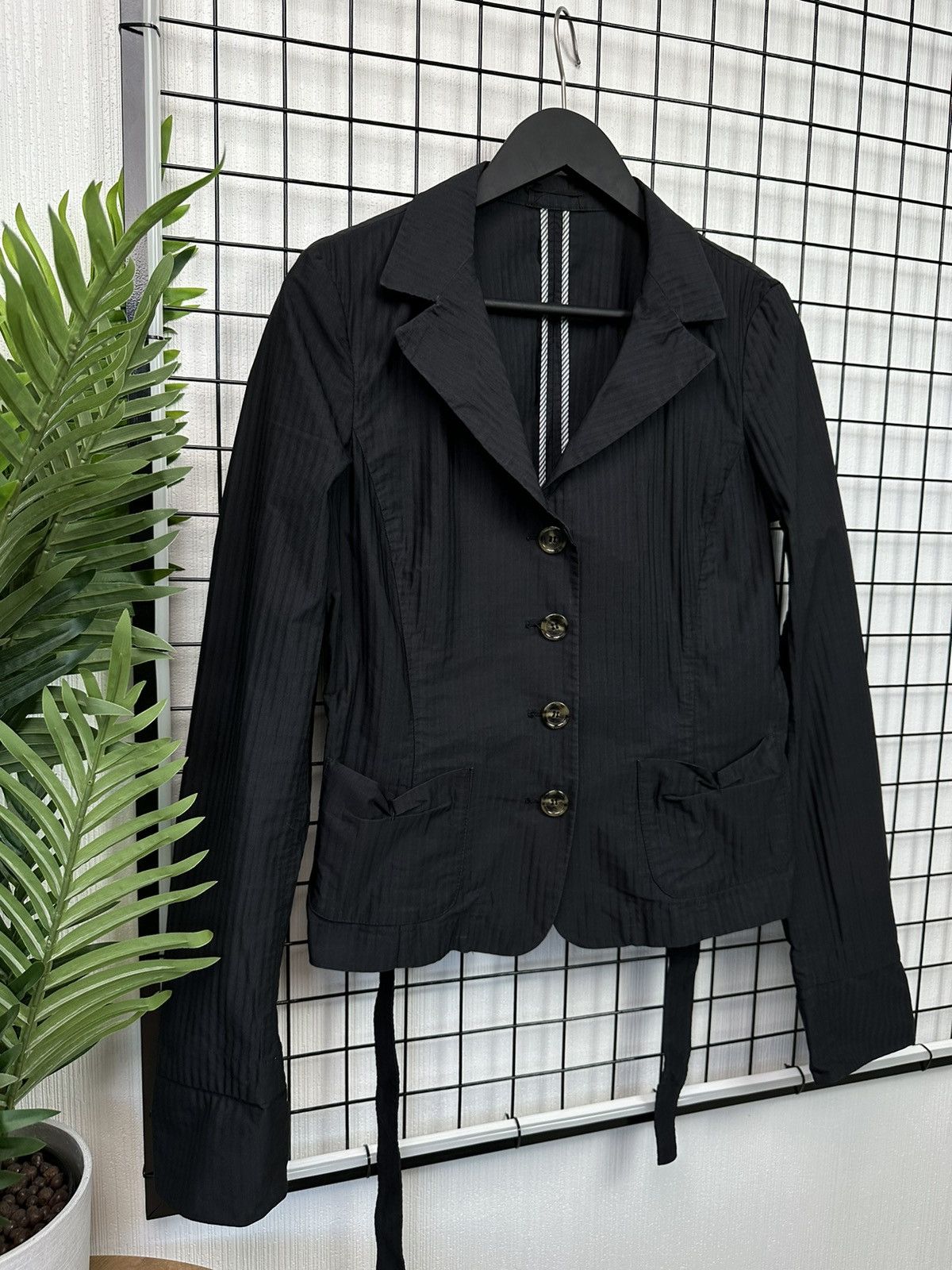 Max Mara × Weekend Max Mara WEEKEND MAX MARA blazer women jacket Black 8 size Size M / US 6-8 / IT 42-44 - 3 Thumbnail