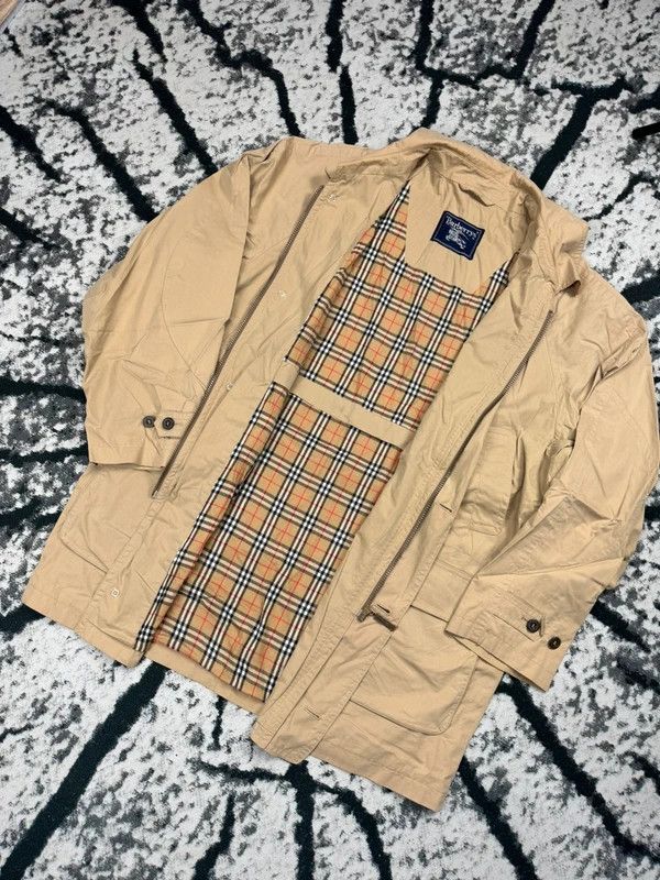 Burberry Burberry beige full pattern trench coat XL Size US XL / EU 56 / 4 - 2 Thumbnail