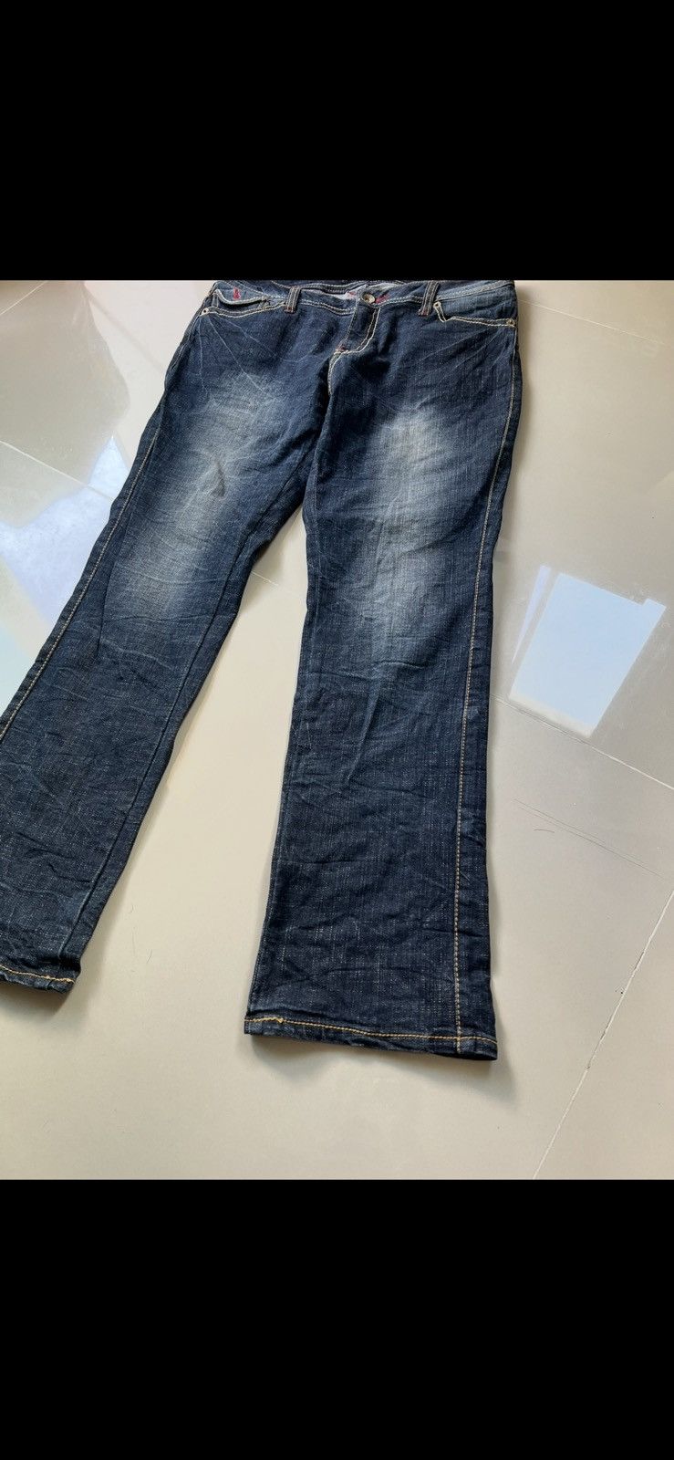 Japanese Brand Mer-Lassette Japanese Y2K Denim Jeans Size US 34 / EU 50 - 8 Thumbnail