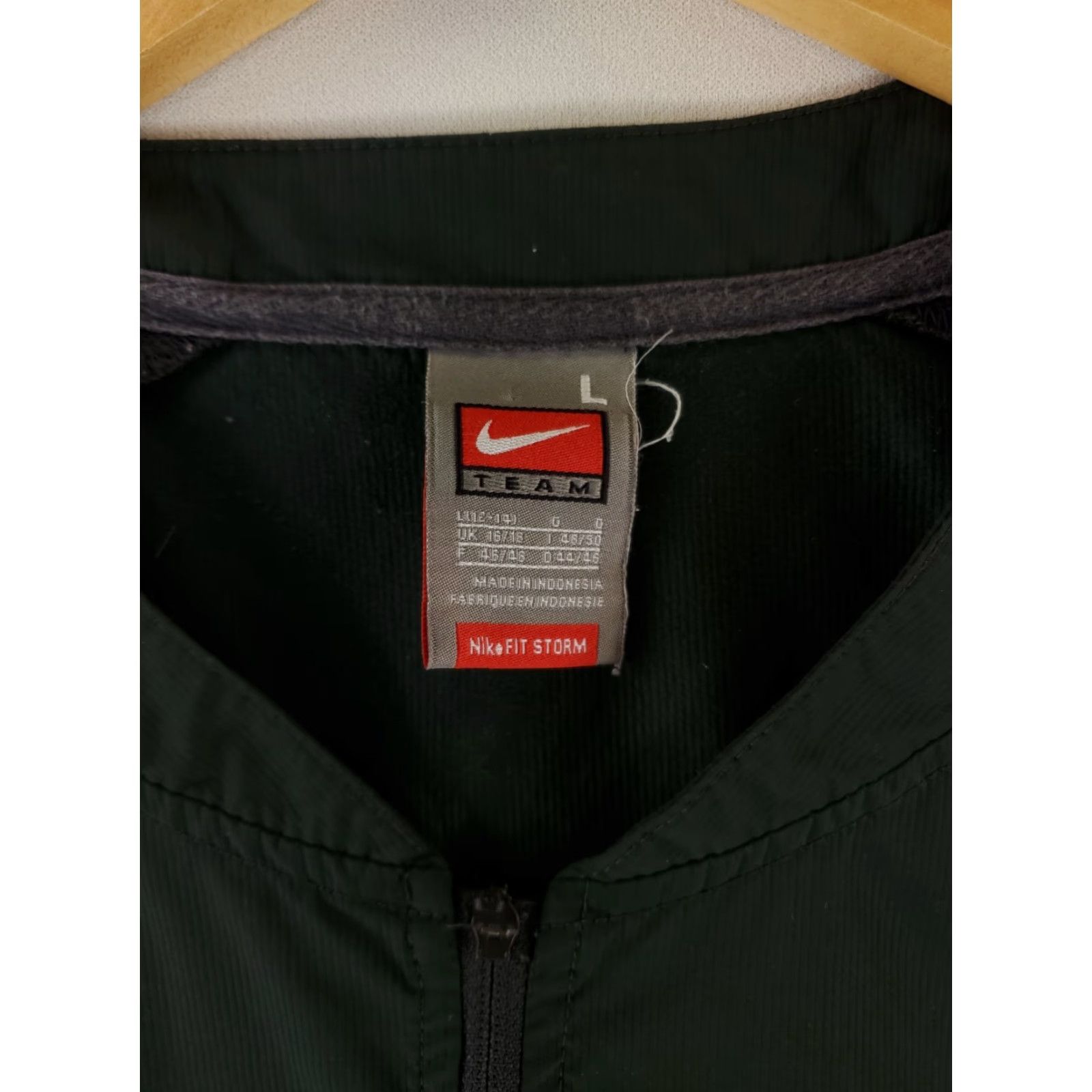 Nike Nike Windbreaker Jacket 1/4 Zip Black Mens L University Oregon Pullover Jacket Size US L / EU 52-54 / 3 - 4 Thumbnail
