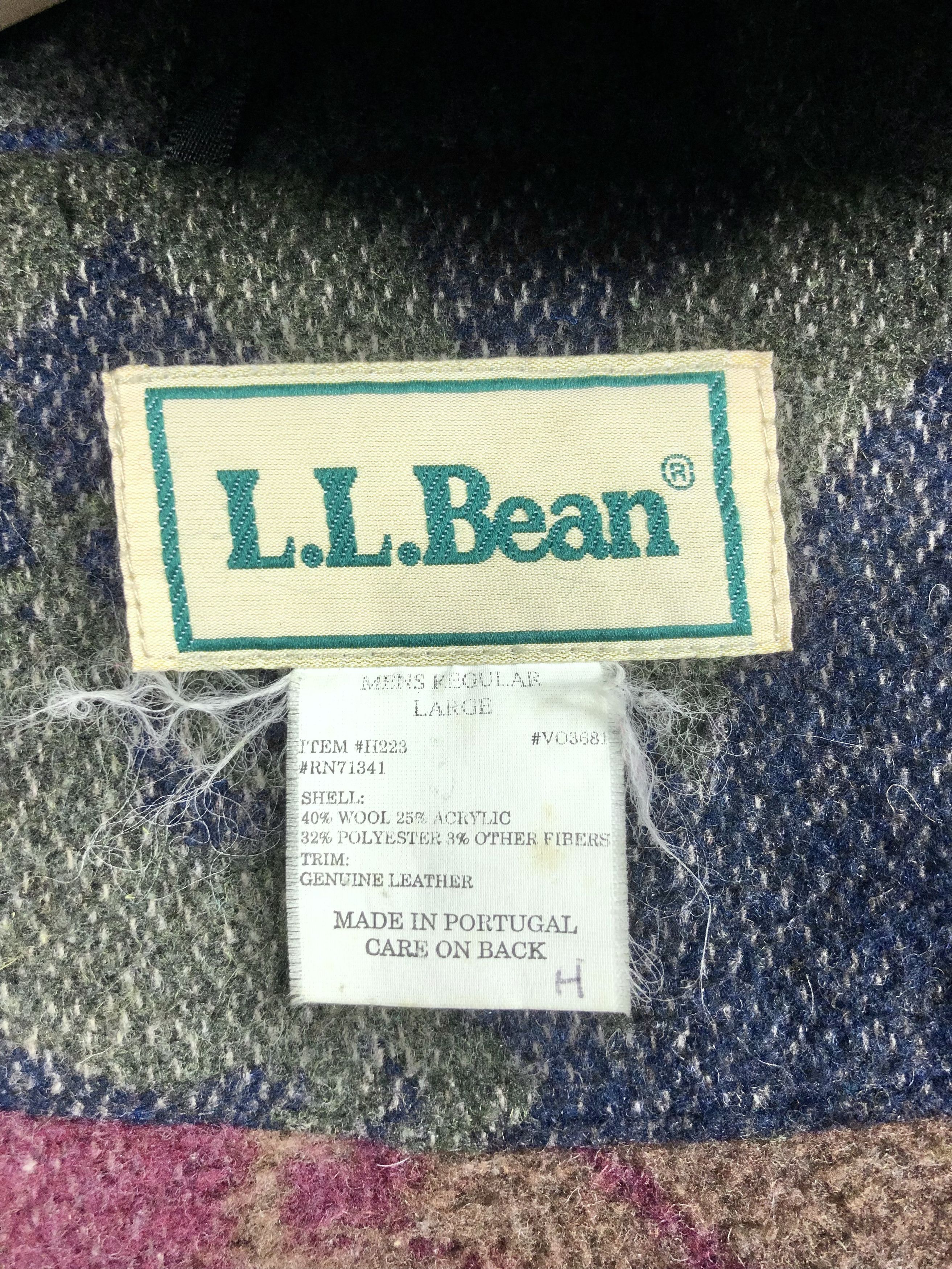 L.L. Bean Vintage L.L. Bean Ski Navajo Aztec Hooded Wool Jacket Winter Size US L / EU 52-54 / 3 - 10 Thumbnail