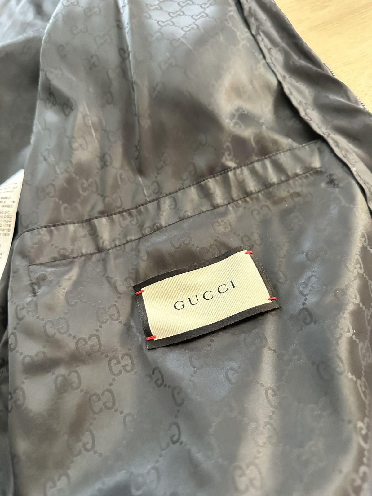 Gucci Black Gucci Monogram Windbreaker Size US M / EU 48-50 / 2 - 3 Thumbnail