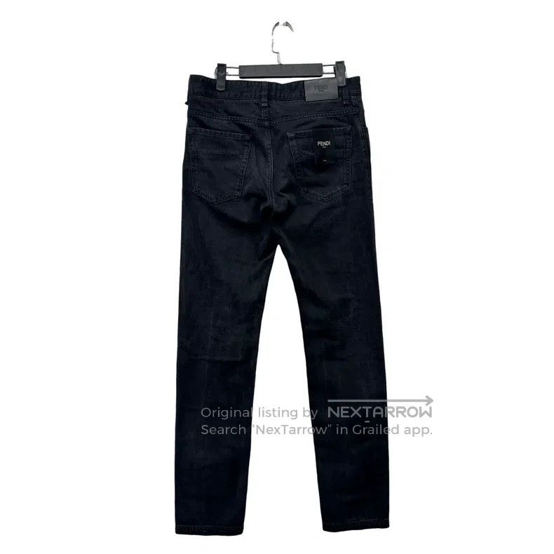 Fendi Fendi Classic black slim fit denim jeans Size US 31 - 2 Thumbnail