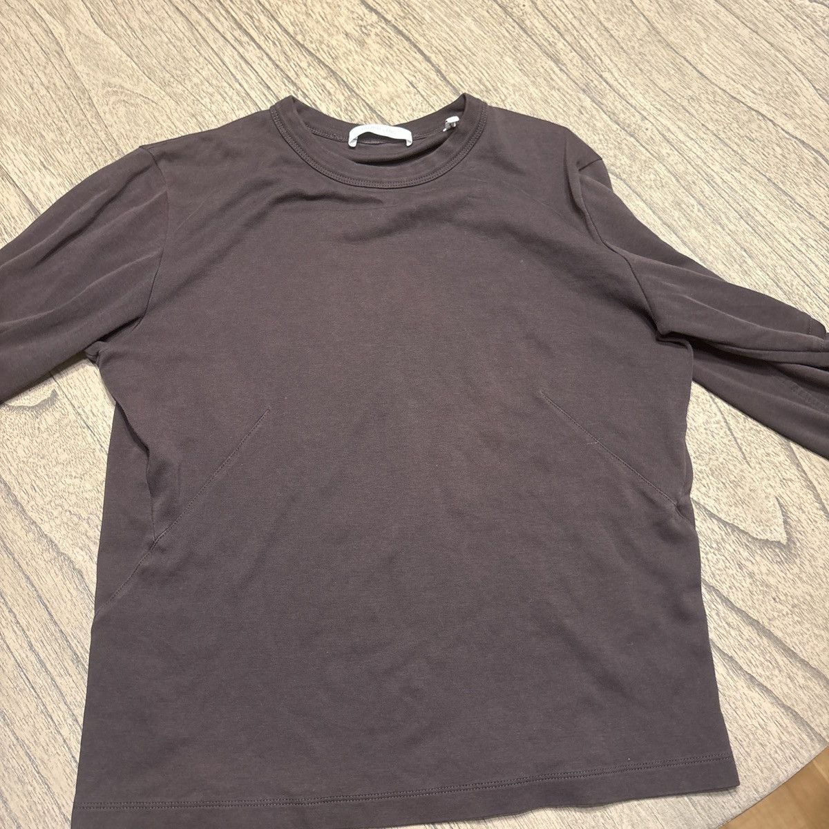 Helmut Lang Helmut Lang L/S T Shirt , Brown Size US XS / EU 42 / 0 - 1 Thumbnail