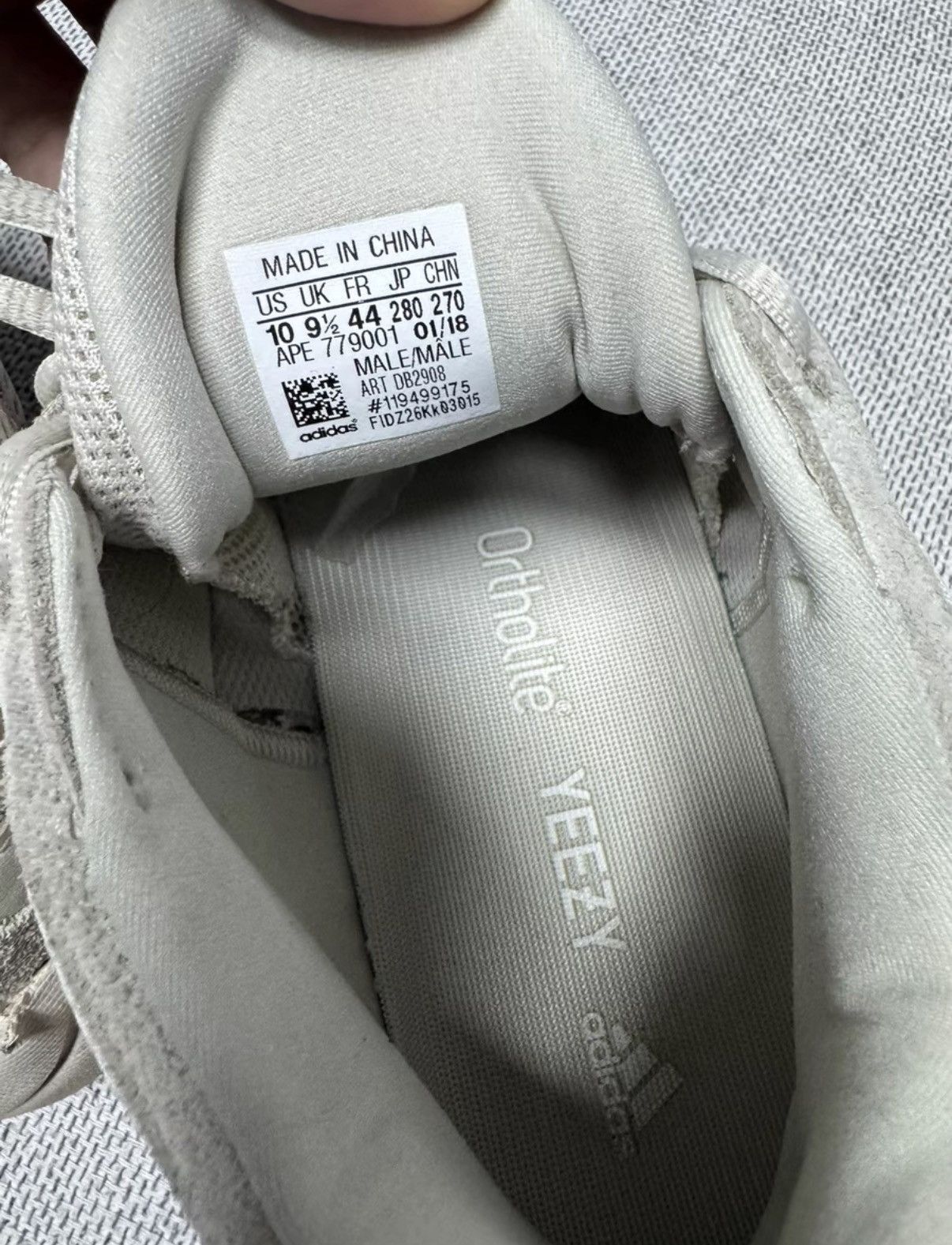 Adidas Adidas Yeezy 500 Blush DB2908 K37 Size US 10 / EU 43 - 4 Thumbnail